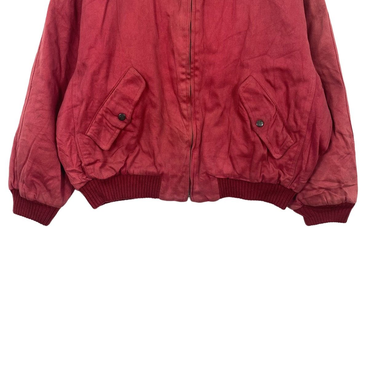Vintage Vintage ARTIGIANO Italy Brand Red Bomber Jacket Size US XXL / EU 58 / 5 - 6 Thumbnail