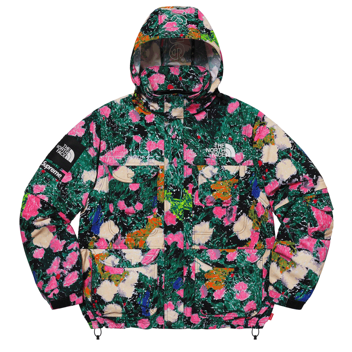 image of Supreme The North Face Flowers Print Trekking Jacket Ds, Men's (Size Medium)