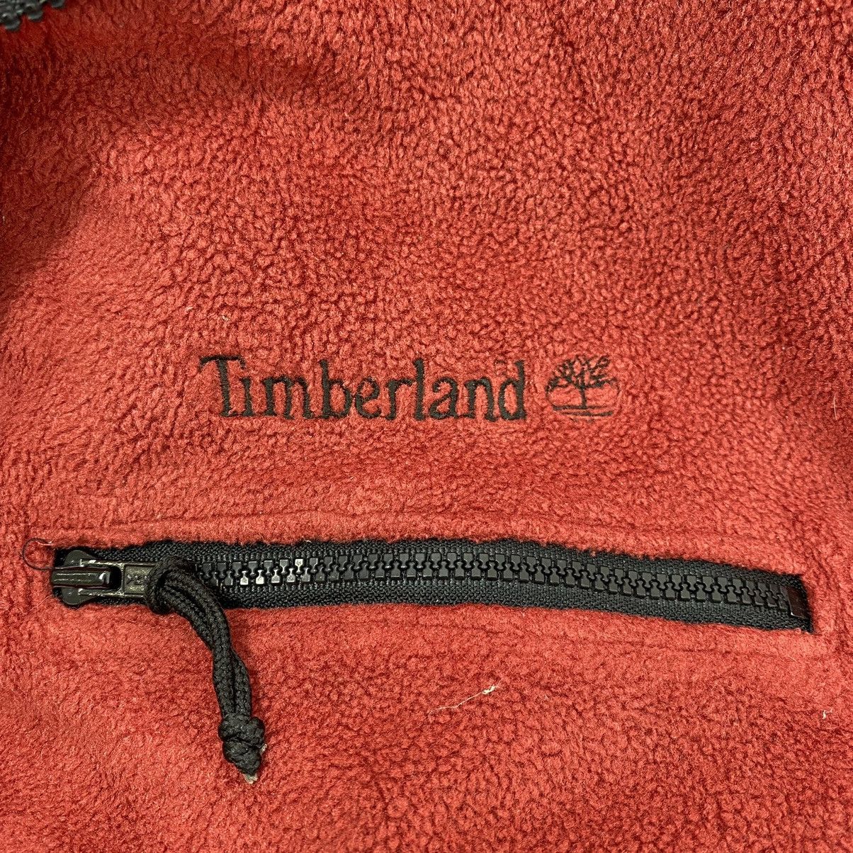 Vintage TIMBERLAND WEATHERGEAR Oversize Retro Sherp Half Zipper Jake Size US L / EU 52-54 / 3 - 3 Thumbnail