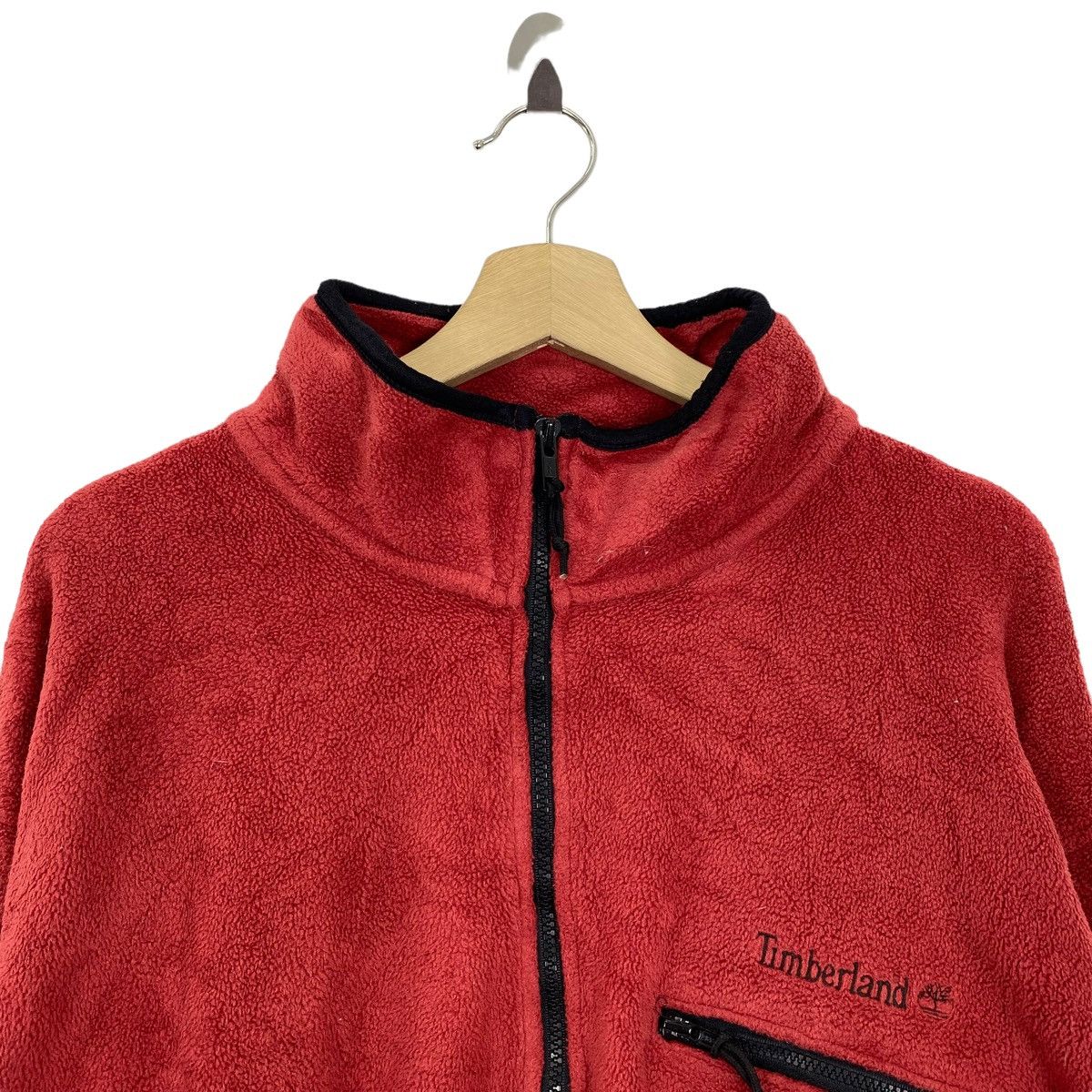Vintage TIMBERLAND WEATHERGEAR Oversize Retro Sherp Half Zipper Jake Size US L / EU 52-54 / 3 - 2 Thumbnail
