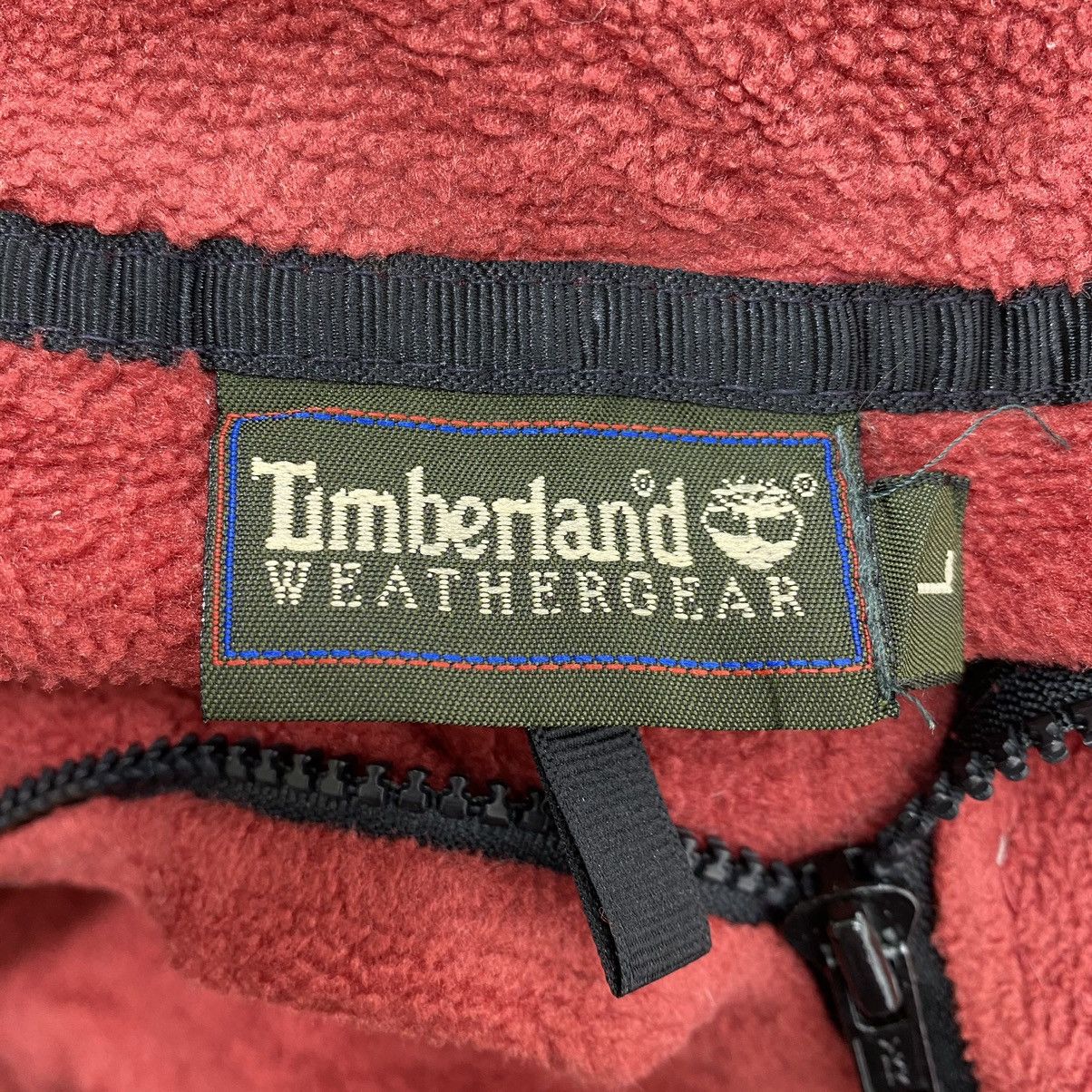 Vintage TIMBERLAND WEATHERGEAR Oversize Retro Sherp Half Zipper Jake Size US L / EU 52-54 / 3 - 4 Thumbnail
