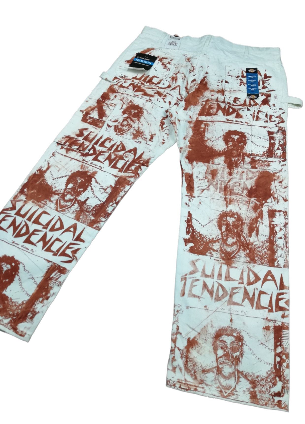 Dickies 🔥GRAIL Dickies Custom Full Print Suicidal Tendencies Worke Size US 40 / EU 56 - 15 Thumbnail
