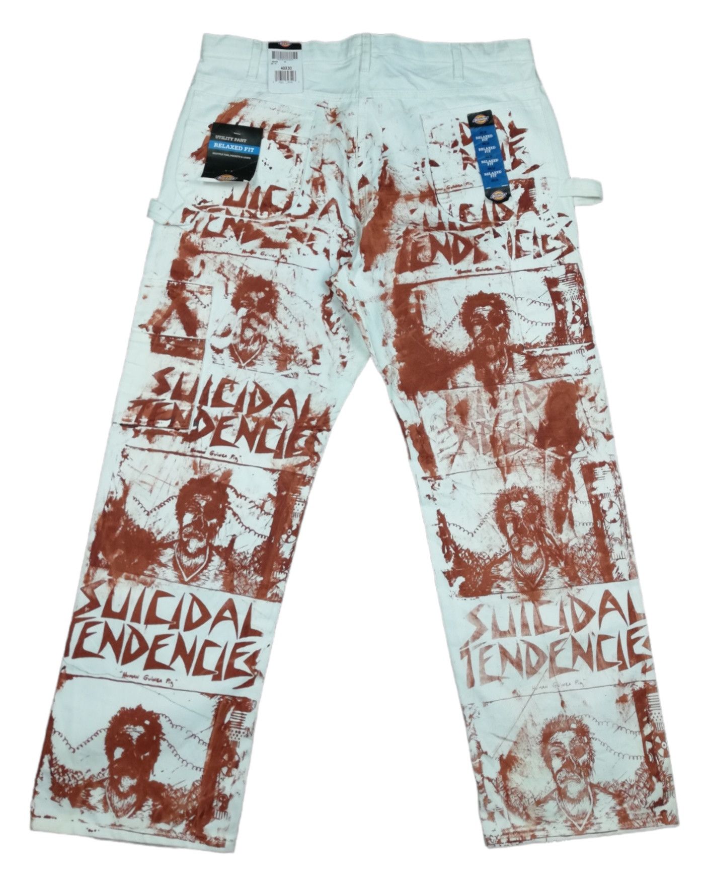 Dickies 🔥GRAIL Dickies Custom Full Print Suicidal Tendencies Worke Size US 40 / EU 56 - 13 Thumbnail