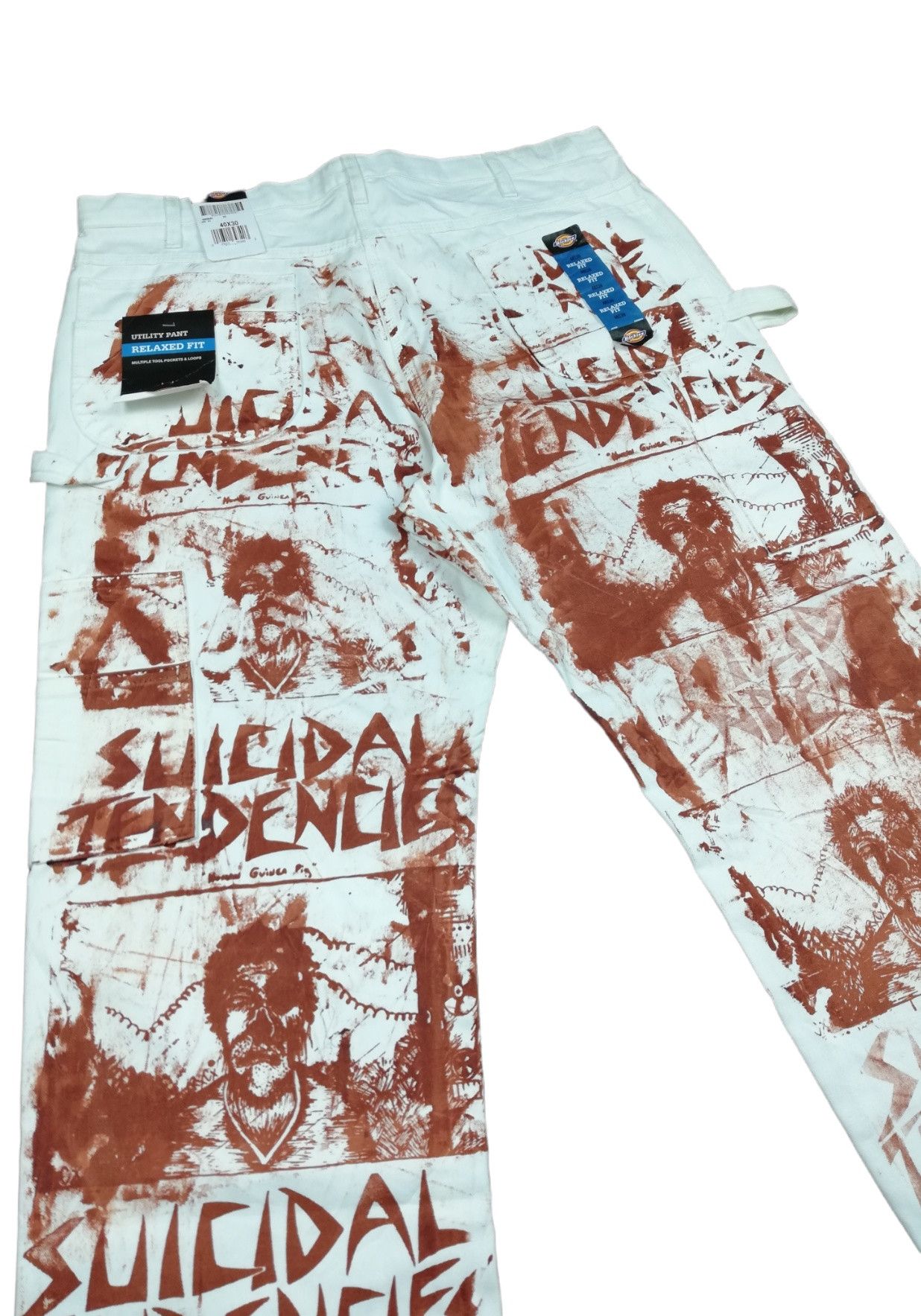 Dickies 🔥GRAIL Dickies Custom Full Print Suicidal Tendencies Worke Size US 40 / EU 56 - 17 Thumbnail