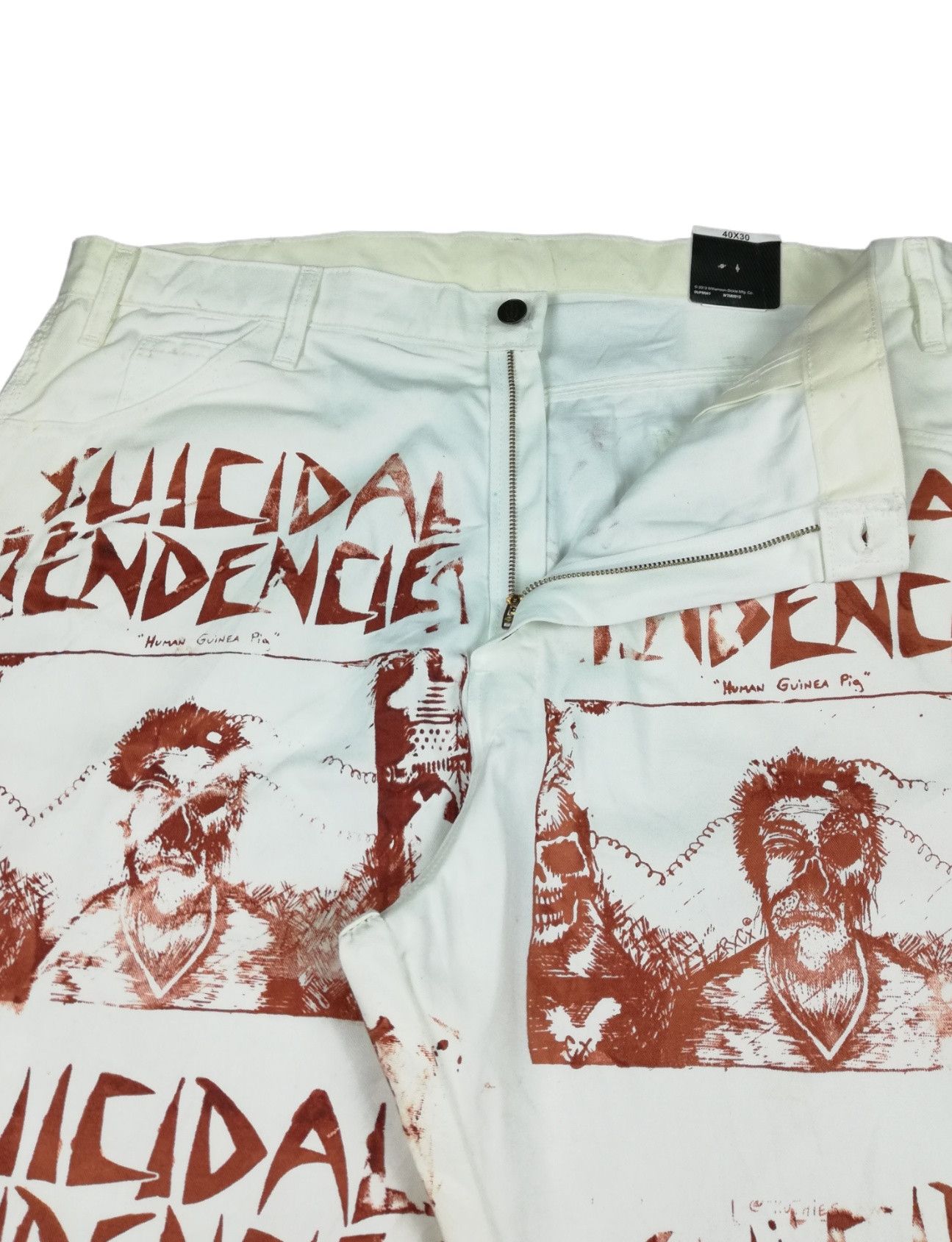 Dickies 🔥GRAIL Dickies Custom Full Print Suicidal Tendencies Worke Size US 40 / EU 56 - 8 Thumbnail