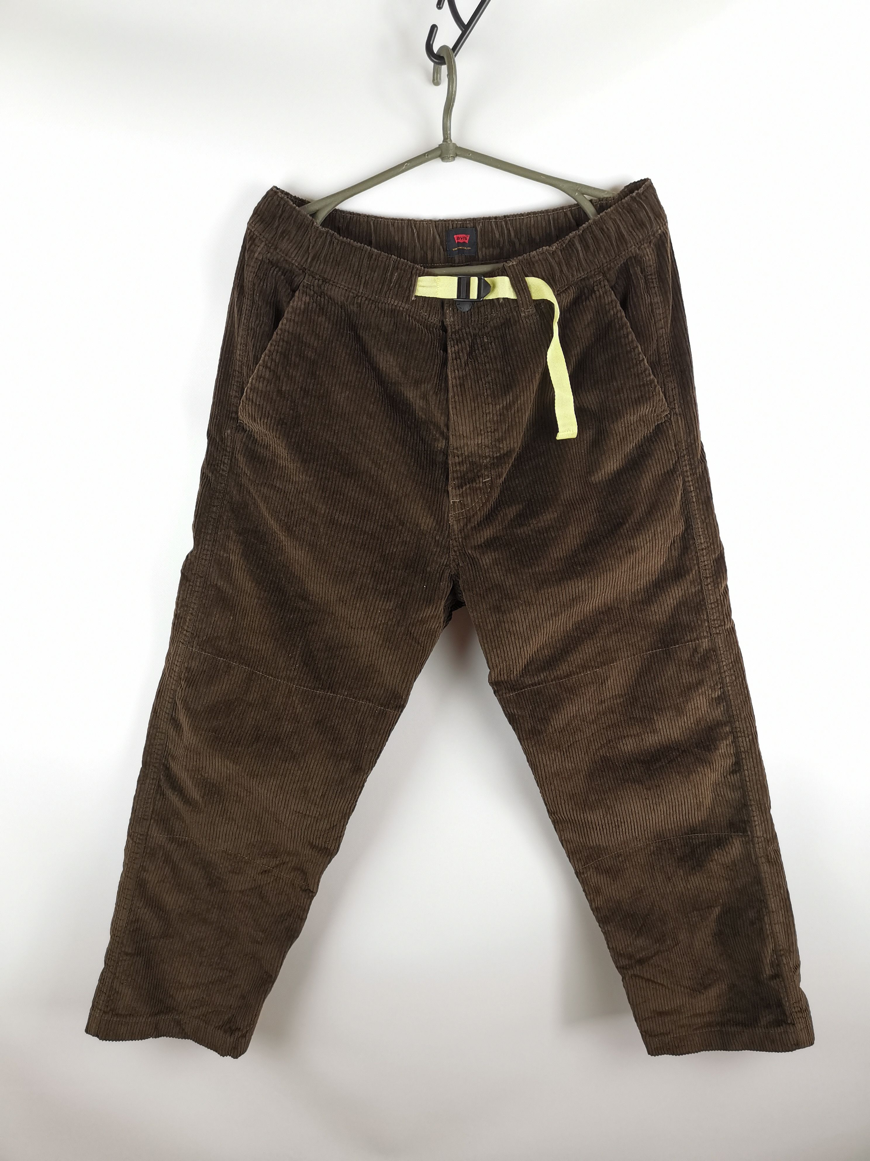 Levi's Levi's brown big corduroy strong hype casual pants Size US 34 / EU 50 - 1 Thumbnail