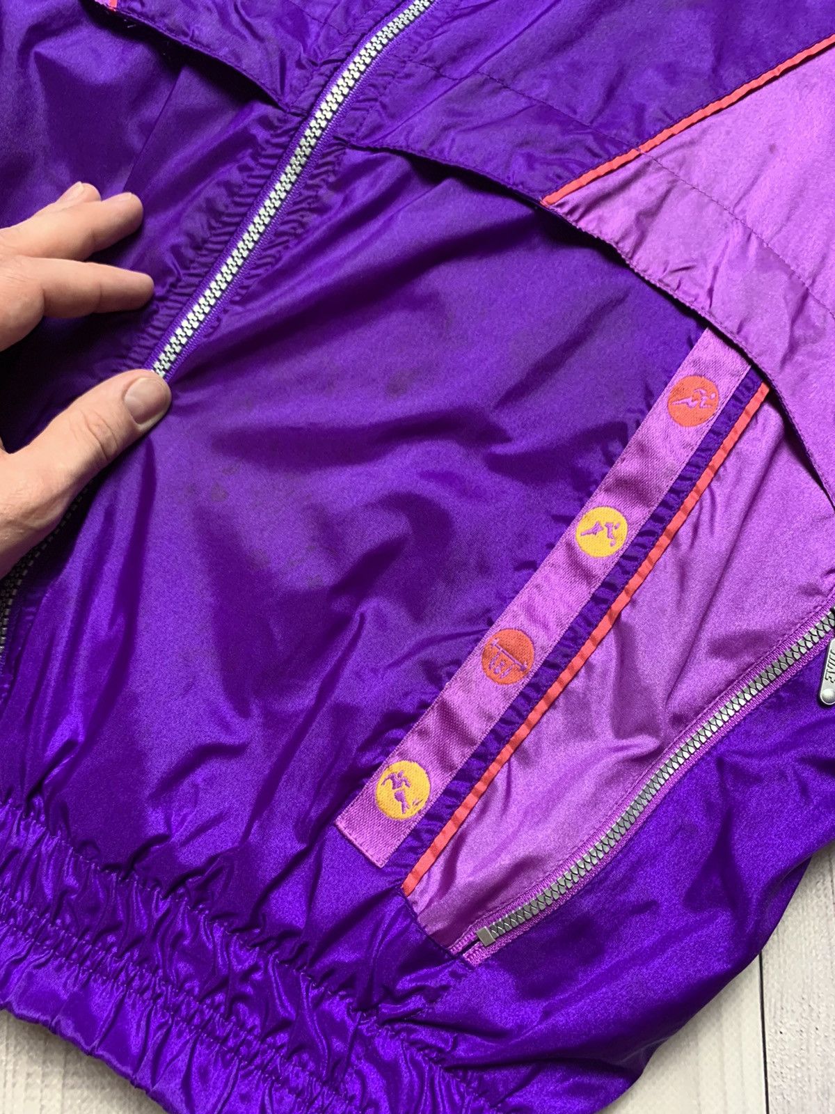 Nike Vintage Nike track suit jacket pants size L rare Size US L / EU 52-54 / 3 - 7 Thumbnail