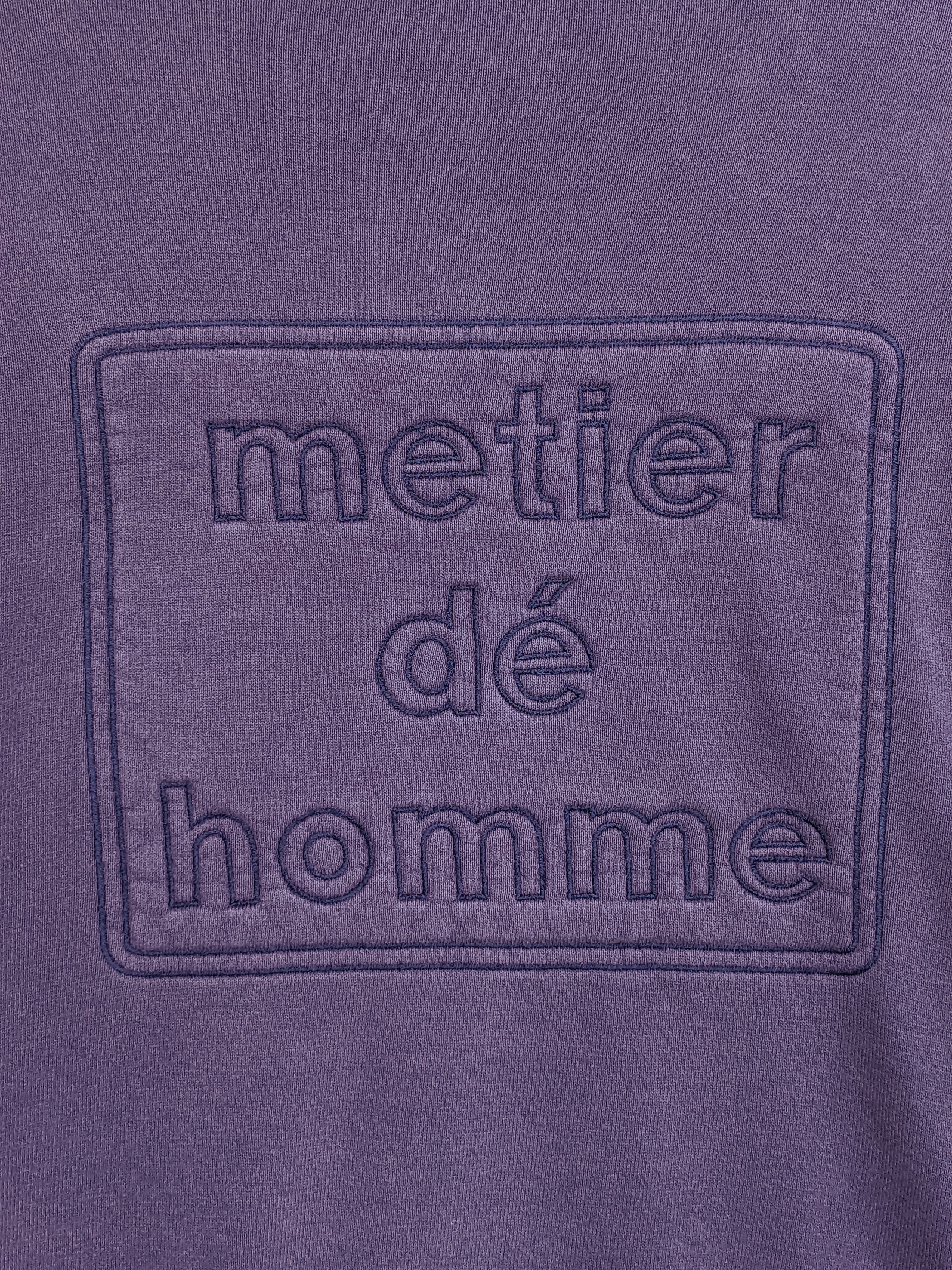Designer Vintage Metier de' Homme Sweatshirt Size US M / EU 48-50 / 2 - 5 Thumbnail