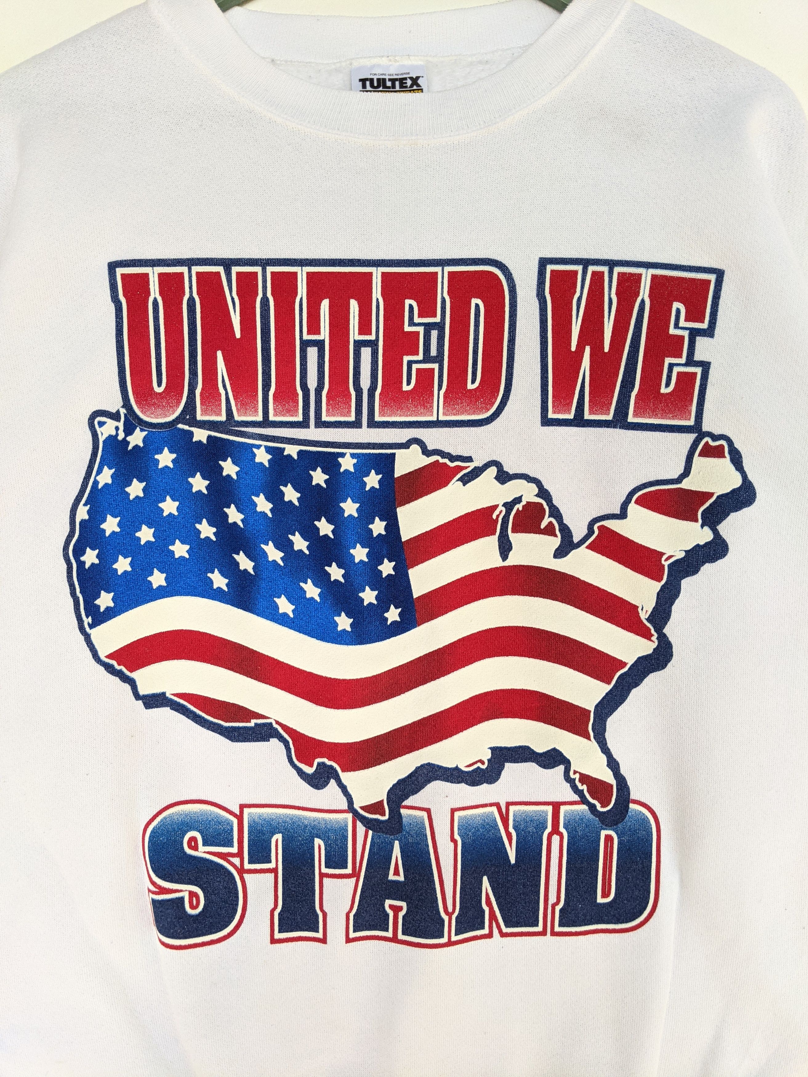 Band Tees Vintage 90s United We Stand Sweatshirt Size US L / EU 52-54 / 3 - 3 Thumbnail