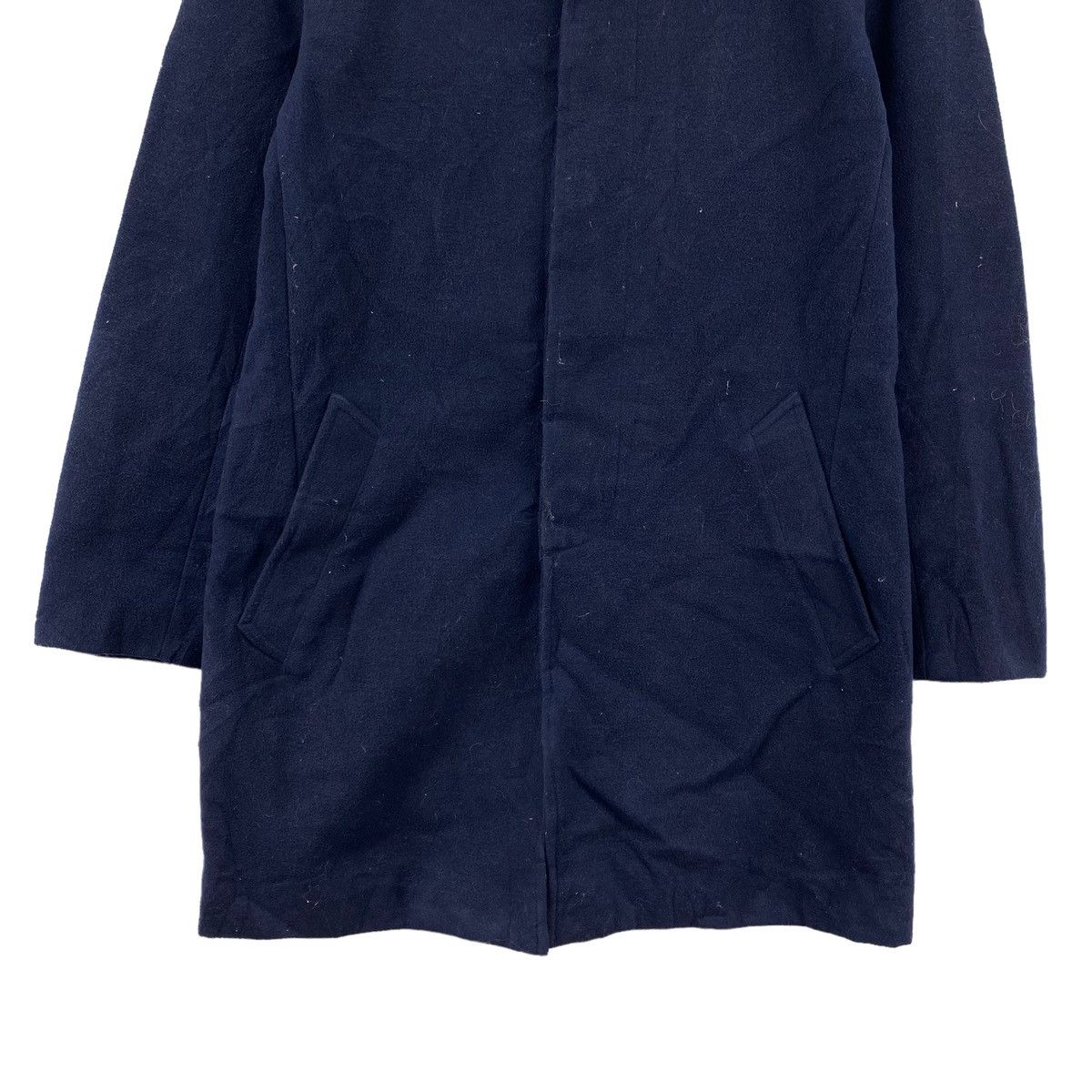 HARE HARE Japanese Brand Navy Long Coat Parka Jacket Size US S / EU 44-46 / 1 - 5 Thumbnail