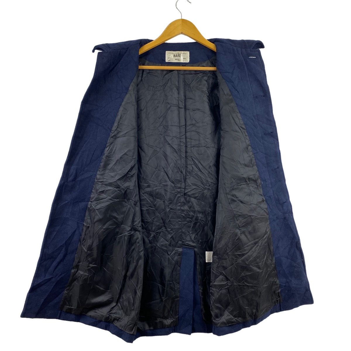 HARE HARE Japanese Brand Navy Long Coat Parka Jacket Size US S / EU 44-46 / 1 - 7 Thumbnail