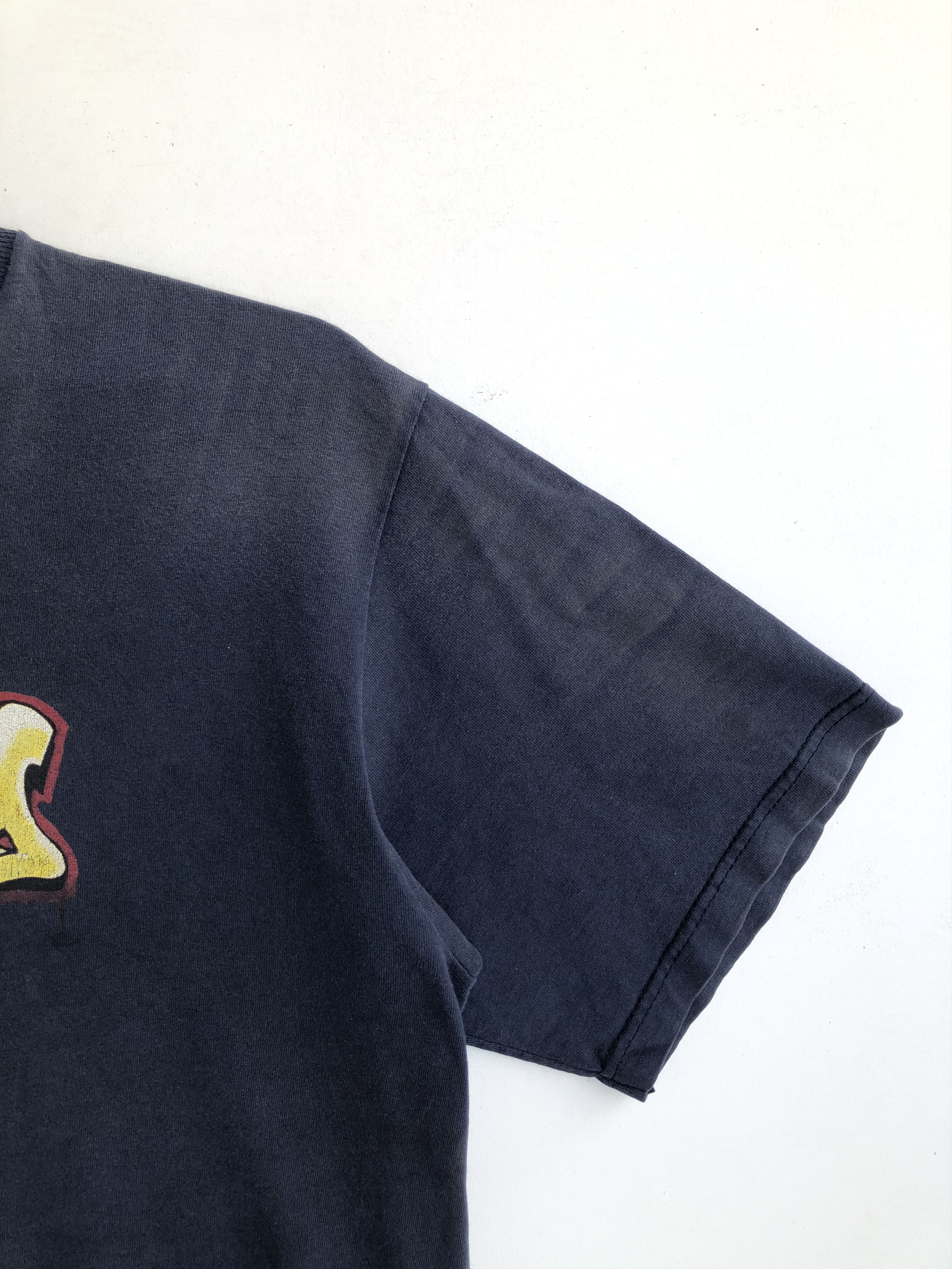 Stussy DISTRESSED STUSSY SPELLOUT TEE Size US L / EU 52-54 / 3 - 4 Thumbnail