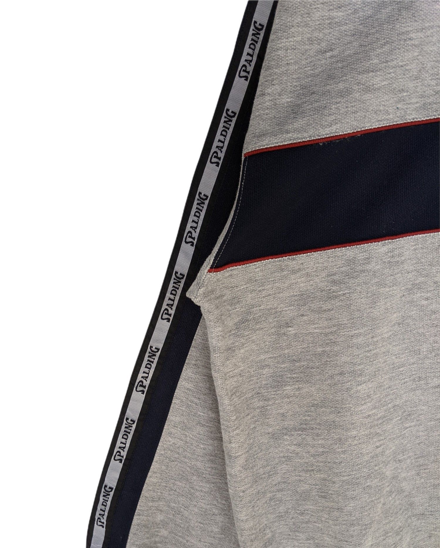 Spalding Vintage Spalding Side Tape Sweatshirt Size US XL / EU 56 / 4 - 3 Thumbnail