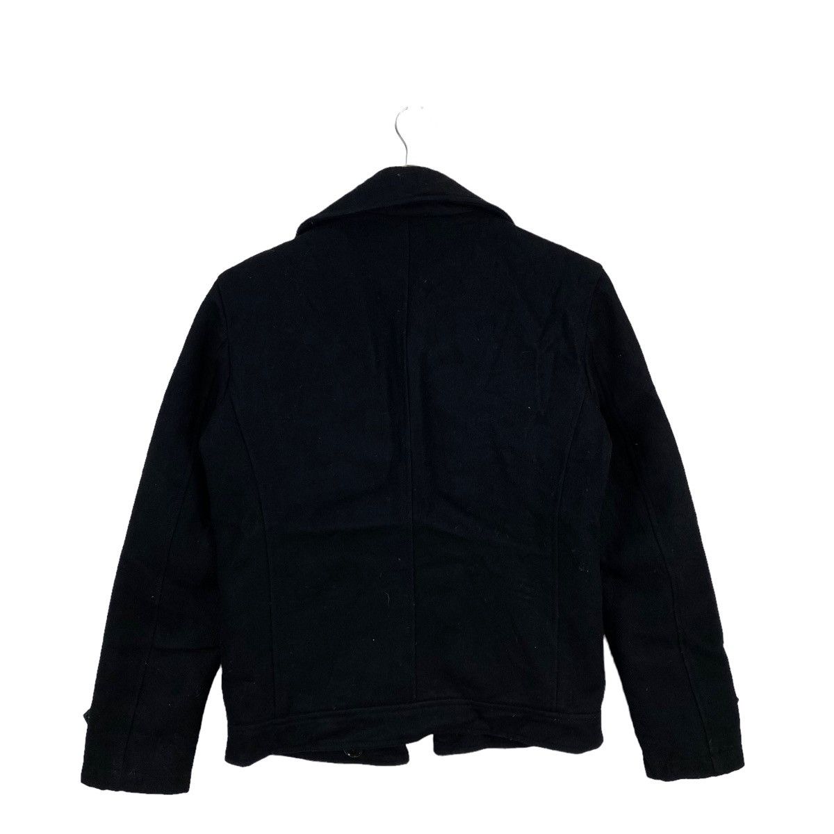 SHIPS Vintage SHIPS JET BLUE Japanese Brand Wool Black Coat Size US M / EU 48-50 / 2 - 6 Thumbnail