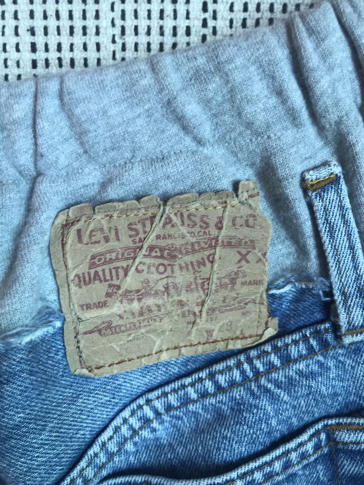 Levi's JAPANASE JOGGER CUSTOM VINTAGE LEVIS 80s very RARE Size US 32 / EU 48 - 9 Thumbnail
