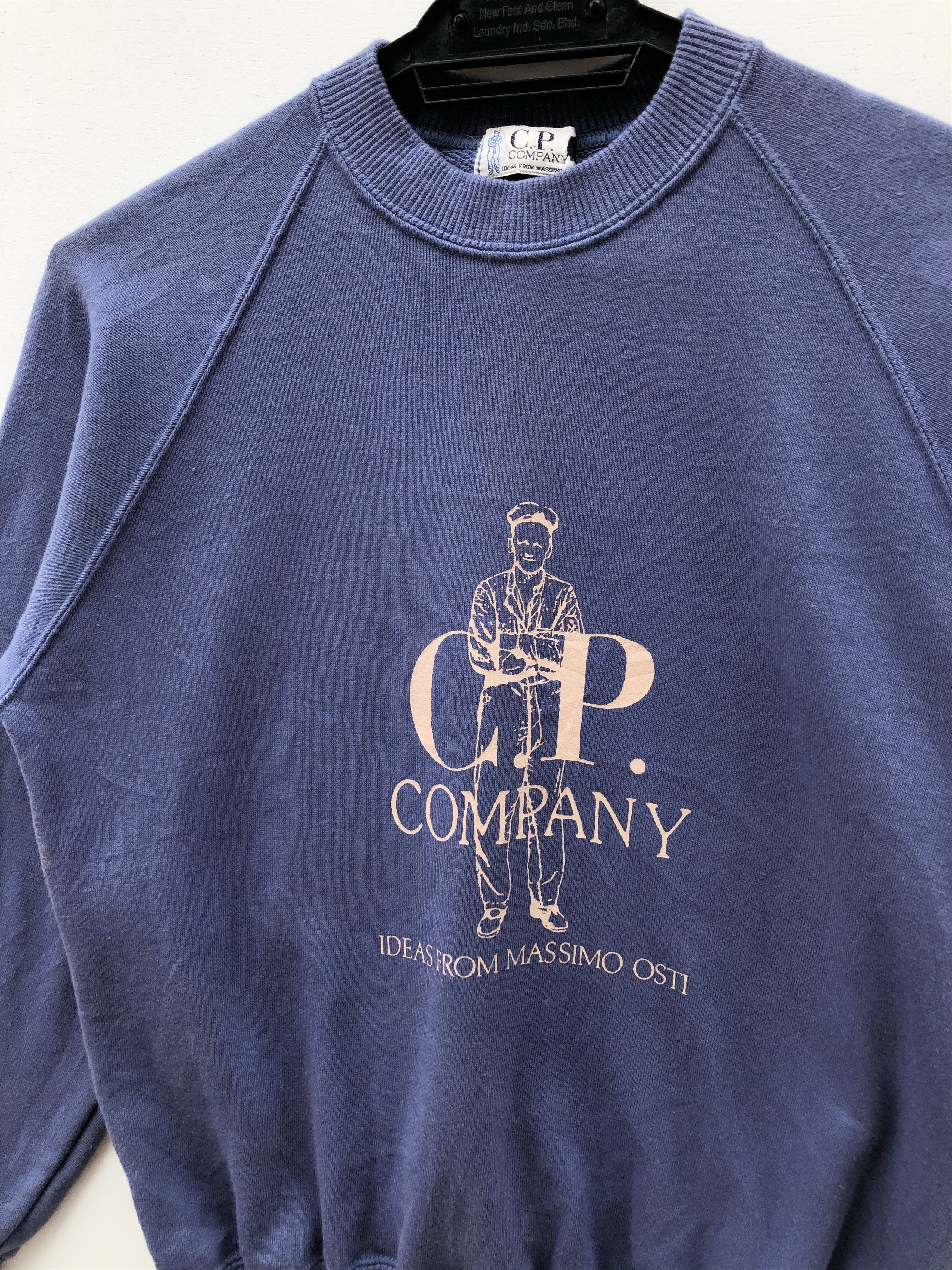 C.P. Company RARE VINTAGE C.P. COMPANY BIG LOGO SWEATSHIRT Size US XXS / EU 40 - 3 Thumbnail