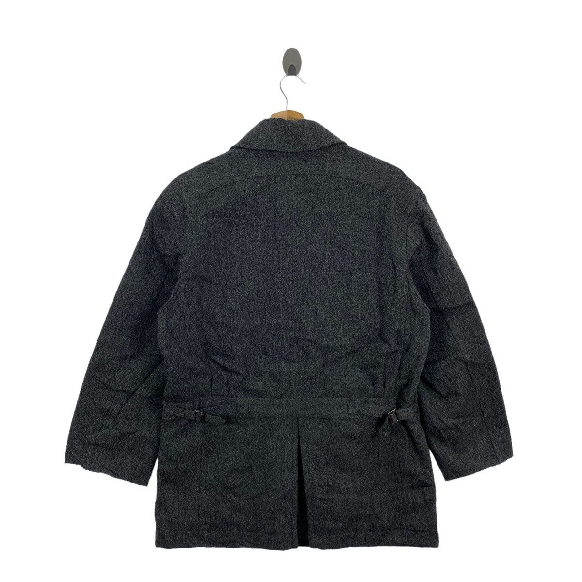 JOSEPH HOMME Vintage JOSEPH HOMME Japanese Brand Button Up Wool Grey Coat Size US M / EU 48-50 / 2 - 7 Thumbnail
