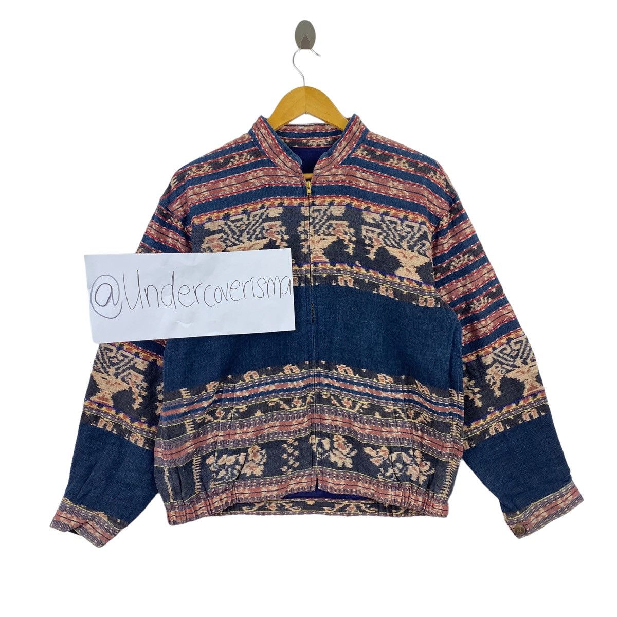 Japanese Brand JAPANESE BRAND Native Navajo Aztec Print Full Zipper Bomber Size US XS / EU 42 / 0 - 1 Thumbnail