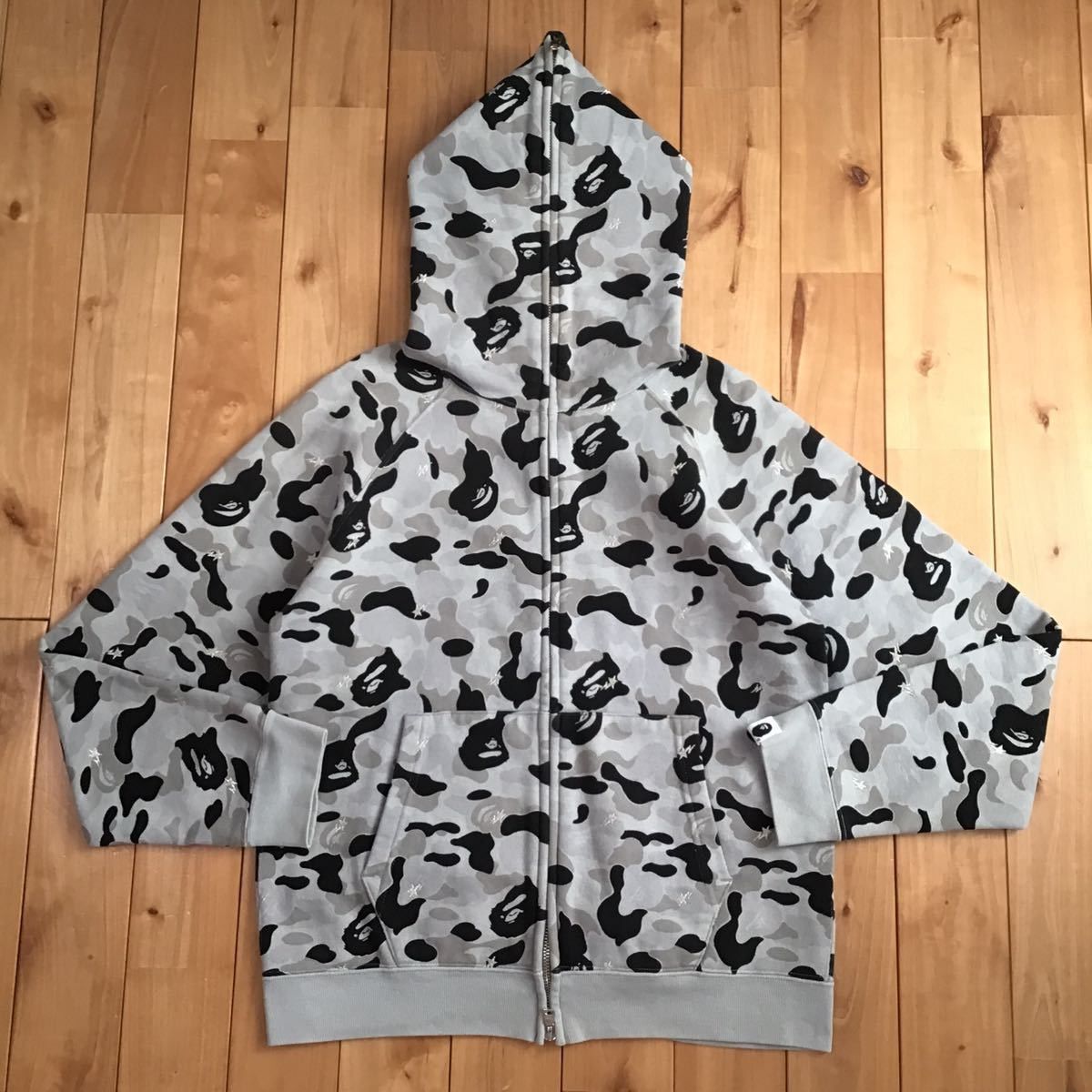 レア物 京都限定 ABC camo BAPE sta パーカーベイプ ape A BATHING APE（アベイシングエイプ） パーカー ABC CAMO BAPE STA