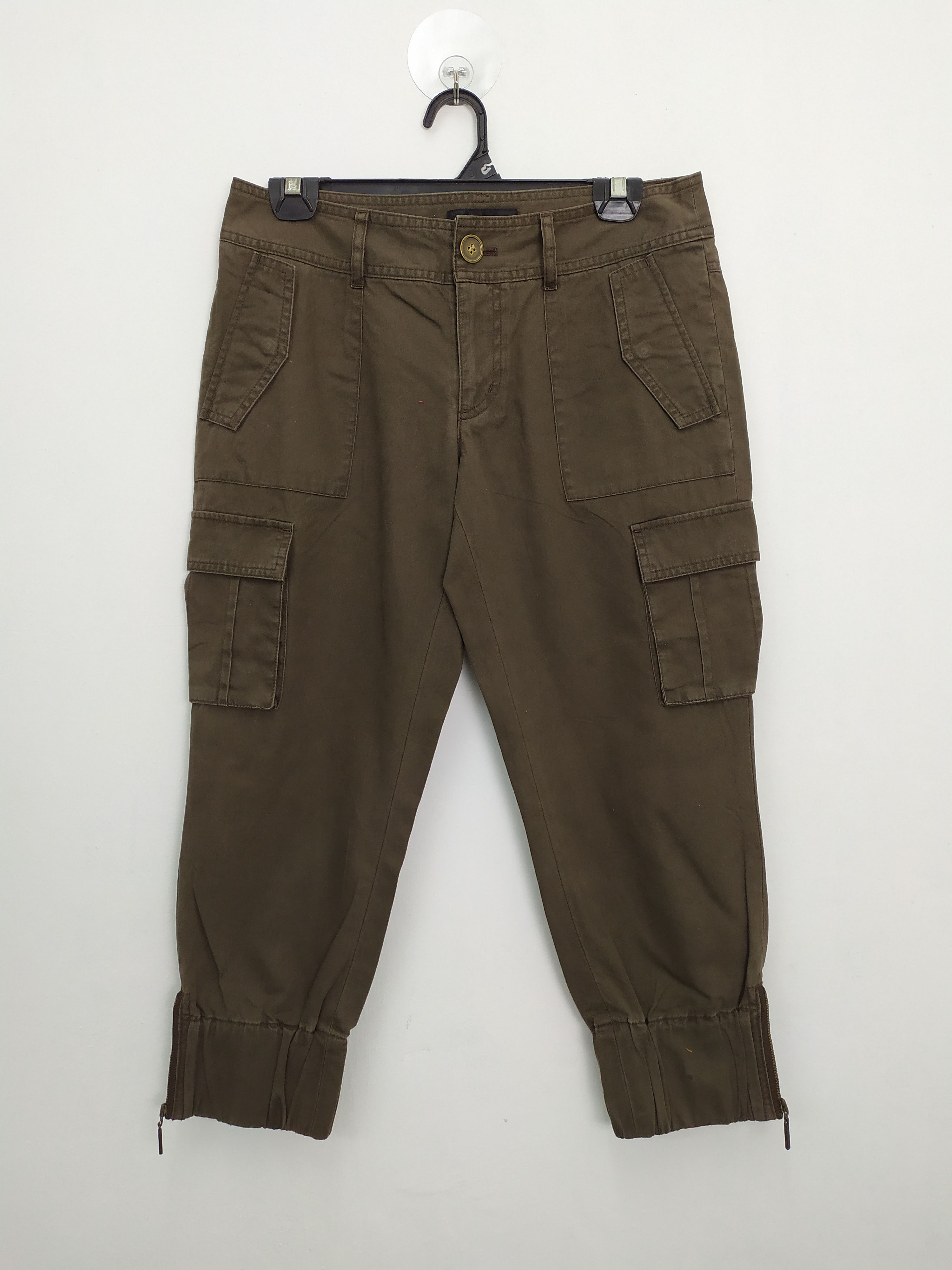 Designer × Japanese Brand INDIVI CROPPED CARGO PANTS Size US 29 - 1 Thumbnail