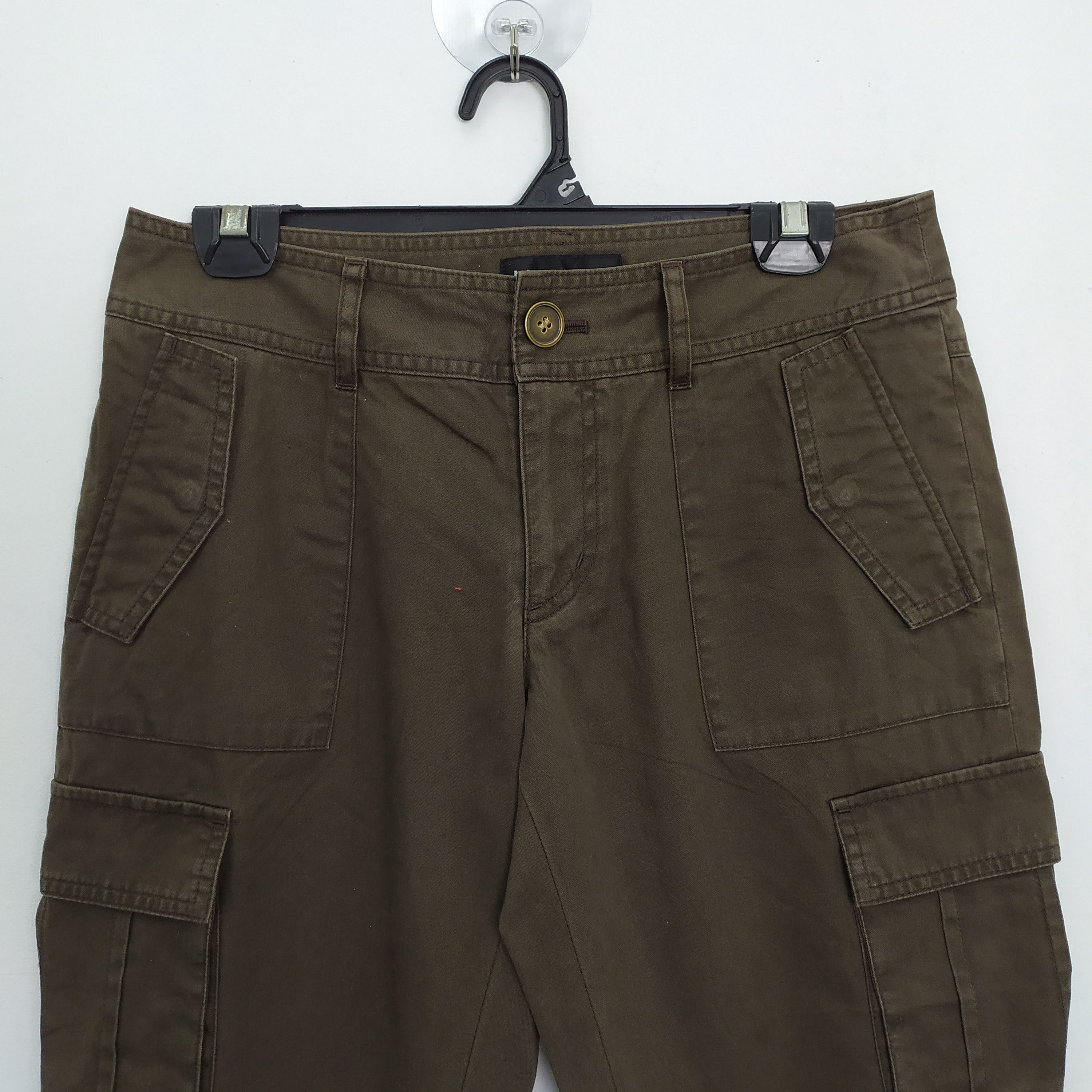 Designer × Japanese Brand INDIVI CROPPED CARGO PANTS Size US 29 - 4 Thumbnail