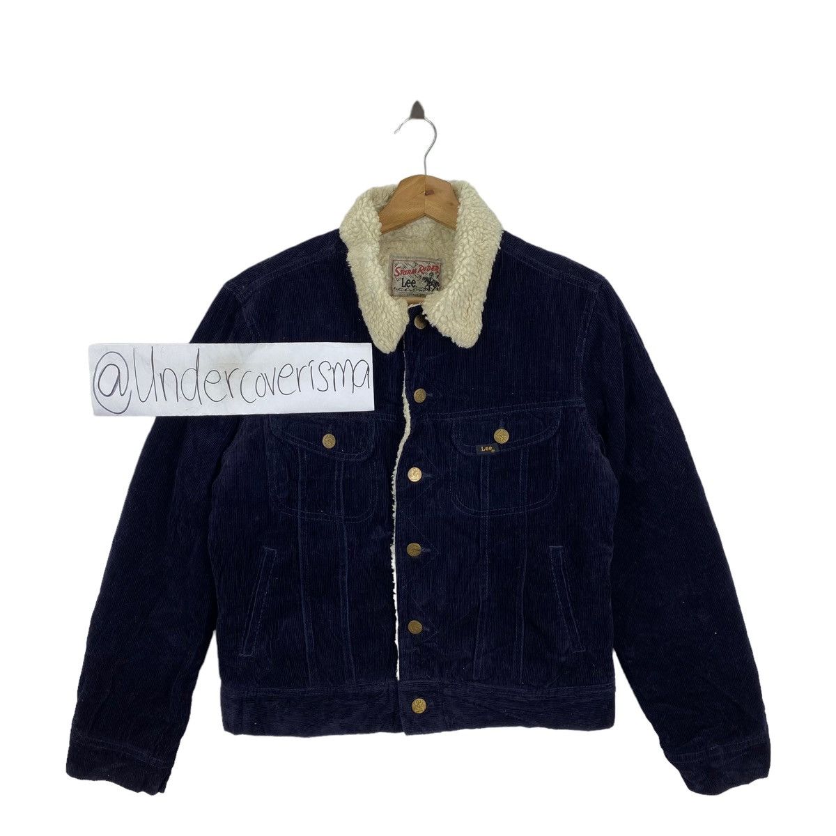 Lee STORM RIDER x LEE Fur Inside Button Up Denim Jeans Jacket Size US S / EU 44-46 / 1 - 1 Thumbnail