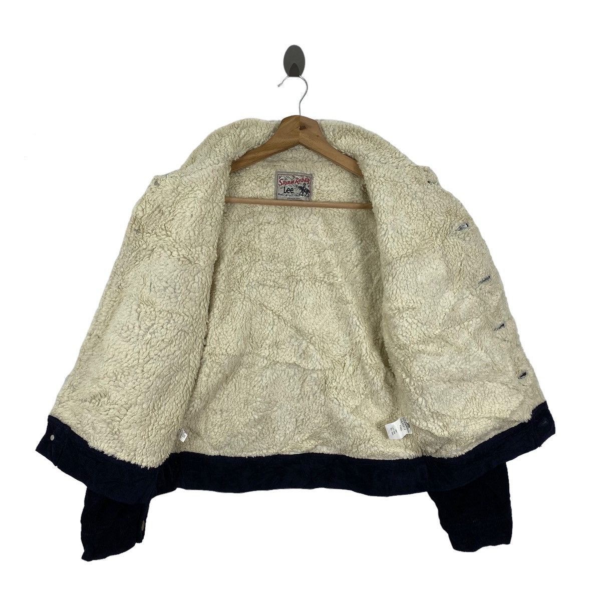 Lee STORM RIDER x LEE Fur Inside Button Up Denim Jeans Jacket Size US S / EU 44-46 / 1 - 5 Thumbnail