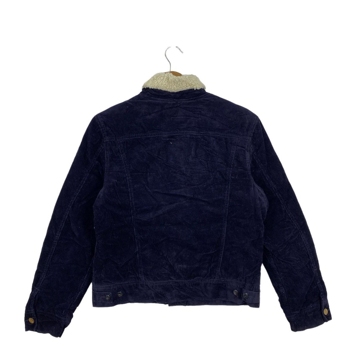 Lee STORM RIDER x LEE Fur Inside Button Up Denim Jeans Jacket Size US S / EU 44-46 / 1 - 9 Thumbnail
