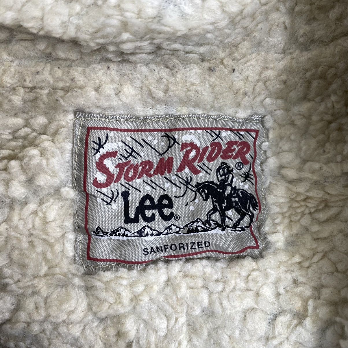 Lee STORM RIDER x LEE Fur Inside Button Up Denim Jeans Jacket Size US S / EU 44-46 / 1 - 6 Thumbnail