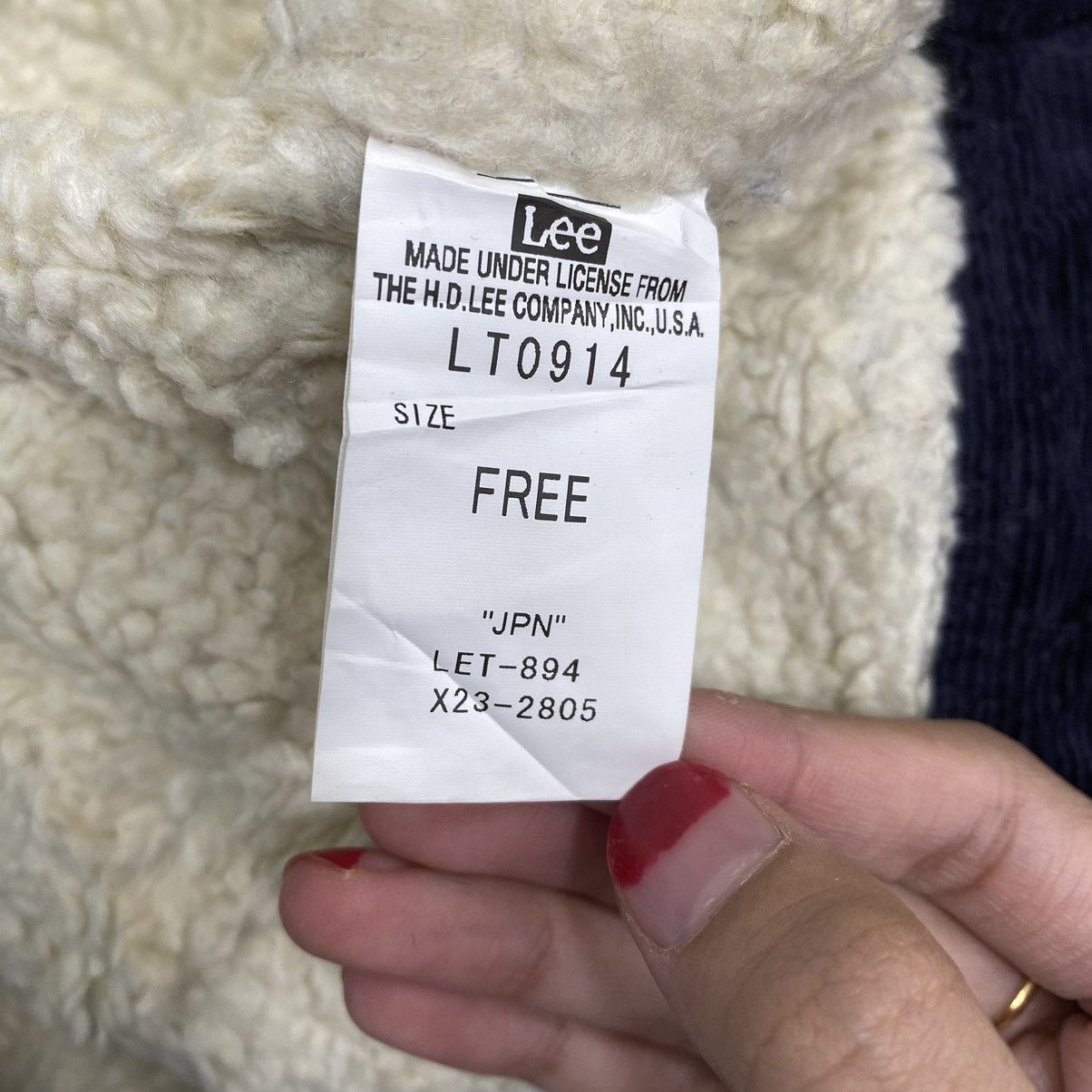 Lee STORM RIDER x LEE Fur Inside Button Up Denim Jeans Jacket Size US S / EU 44-46 / 1 - 7 Thumbnail