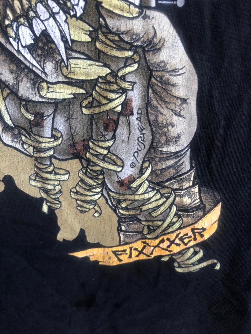 Japanese Brand × Vintage Vintage Metallica 90s Pushead Designer Fashion Style Shirt Size US L / EU 52-54 / 3 - 7 Thumbnail