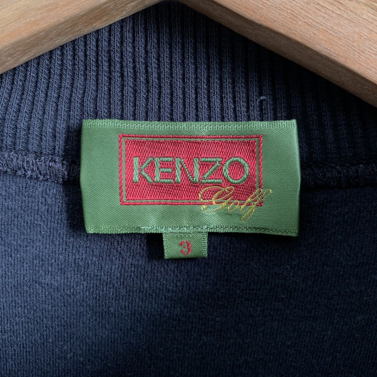 Kenzo × Vintage Vintage Kenzo SpellOut Crewneck Sweatshirt Size US M / EU 48-50 / 2 - 3 Thumbnail