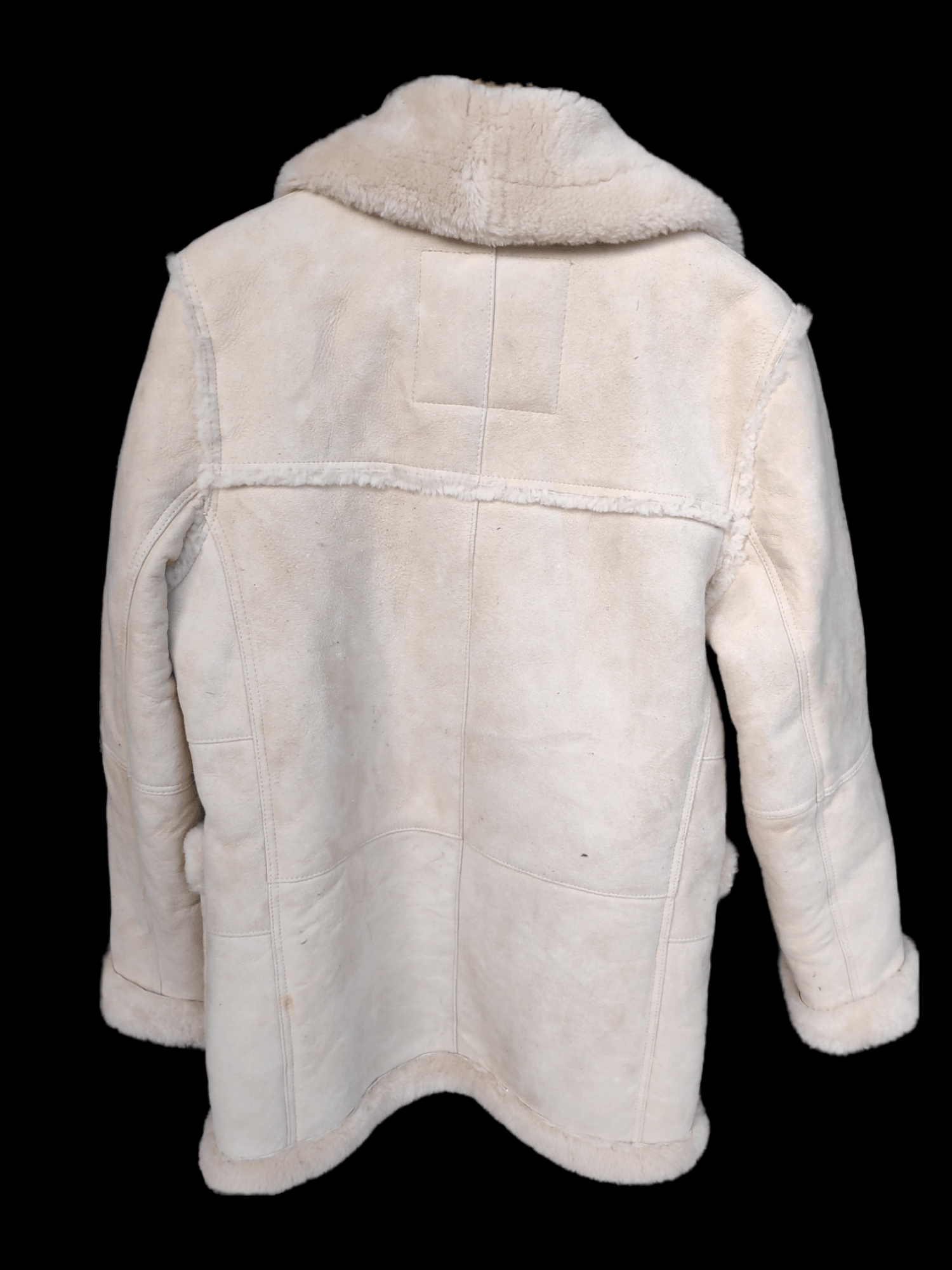 Japanese Brand 🔥Best Offer🔥 Vintage Georgia Shearling Leather Jacket Size US M / EU 48-50 / 2 - 3 Thumbnail