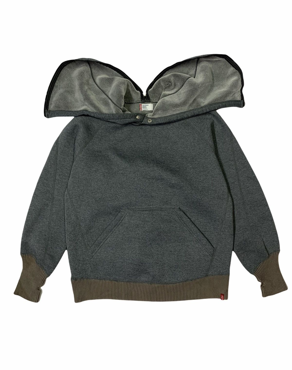 Levi's × Levi's Made & Crafted × Levi's Vintage Clothing 🔥LEVIS ENGINEERED SWOOSH HOODIE PULLOVER Size US M / EU 48-50 / 2 - 1 Thumbnail