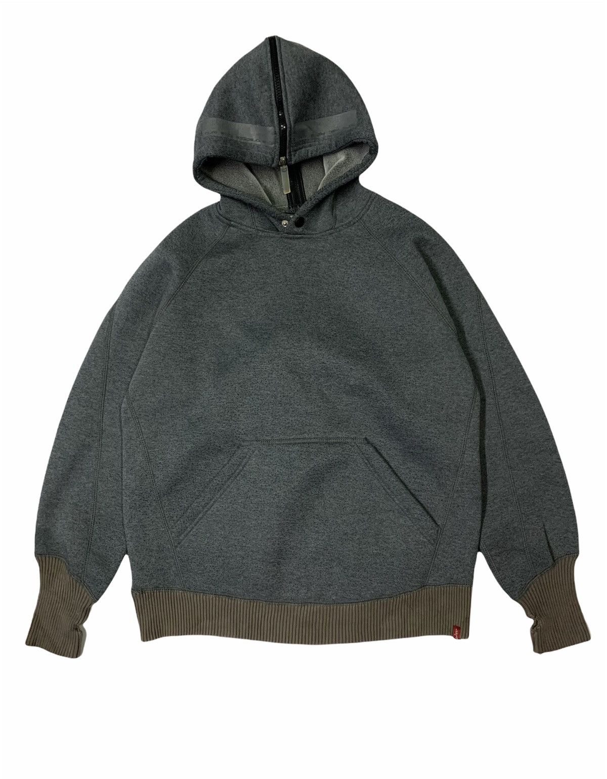 Levi's × Levi's Made & Crafted × Levi's Vintage Clothing 🔥LEVIS ENGINEERED SWOOSH HOODIE PULLOVER Size US M / EU 48-50 / 2 - 4 Thumbnail