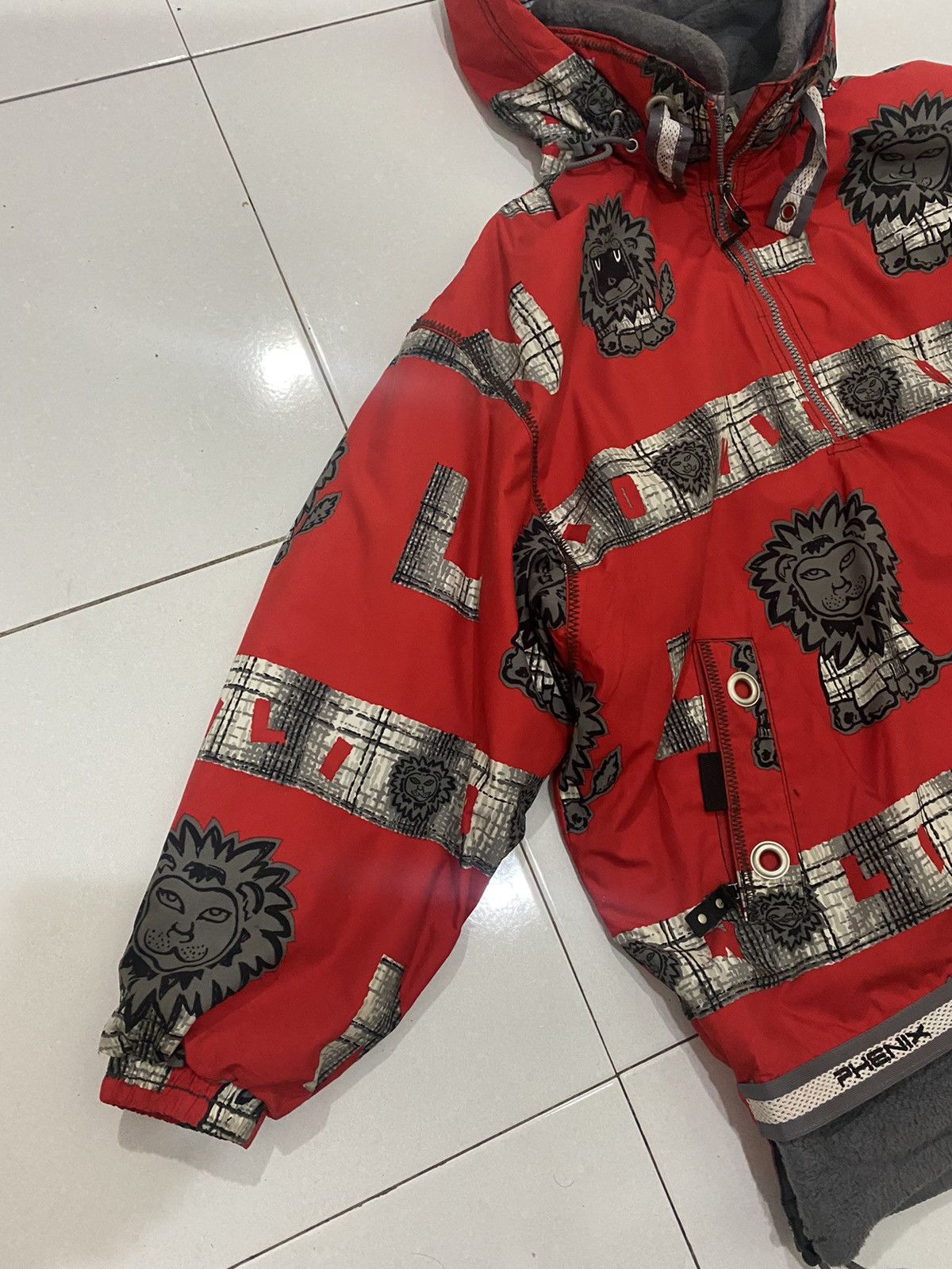 Japanese Brand Phenix Lion Full Printed Ski’s Jacket Size US L / EU 52-54 / 3 - 4 Thumbnail
