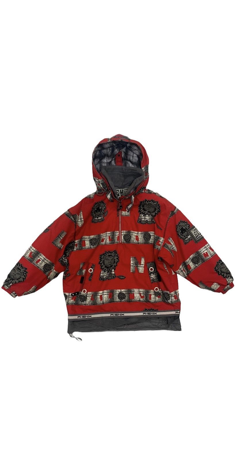 Japanese Brand Phenix Lion Full Printed Ski’s Jacket Size US L / EU 52-54 / 3 - 1 Thumbnail