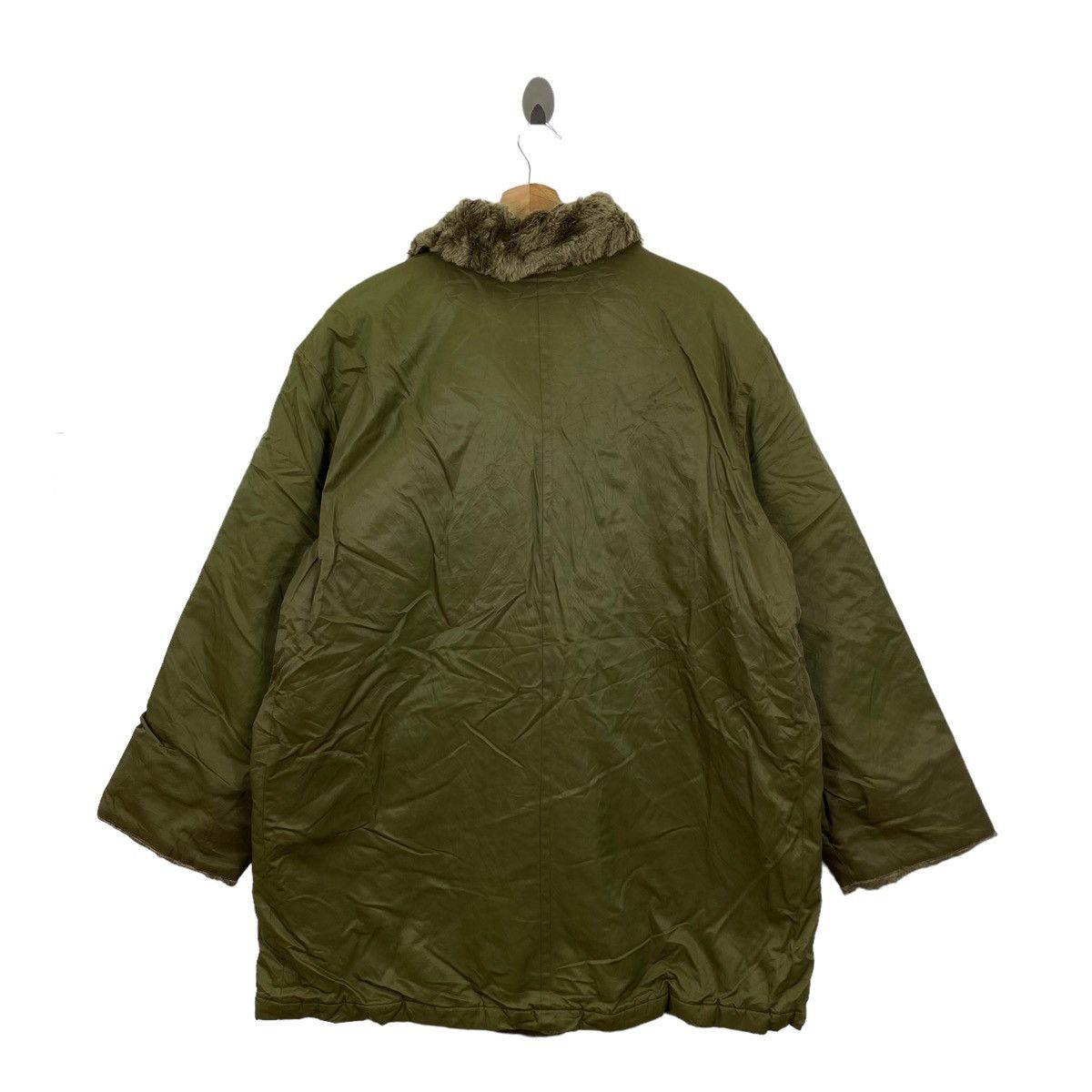 Other MARELLA Italian Brand Fur Inside Green Parka Coat Jacket Size US XL / EU 56 / 4 - 9 Thumbnail
