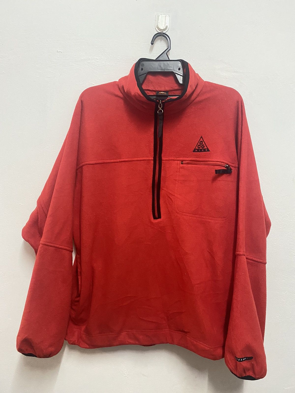 Nike VTG Nike ACG Half Zipper Fleece Jacket Size US L / EU 52-54 / 3 - 2 Thumbnail