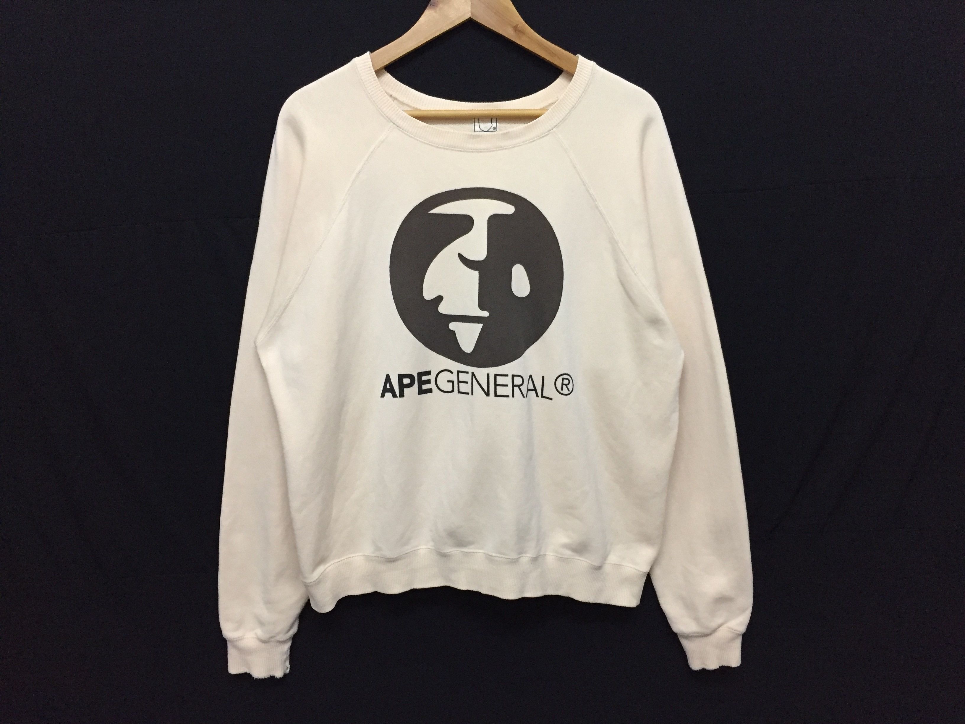 Bape 1999 Ape General crew neck sweatshirt Size US M / EU 48-50 / 2 - 3 Thumbnail
