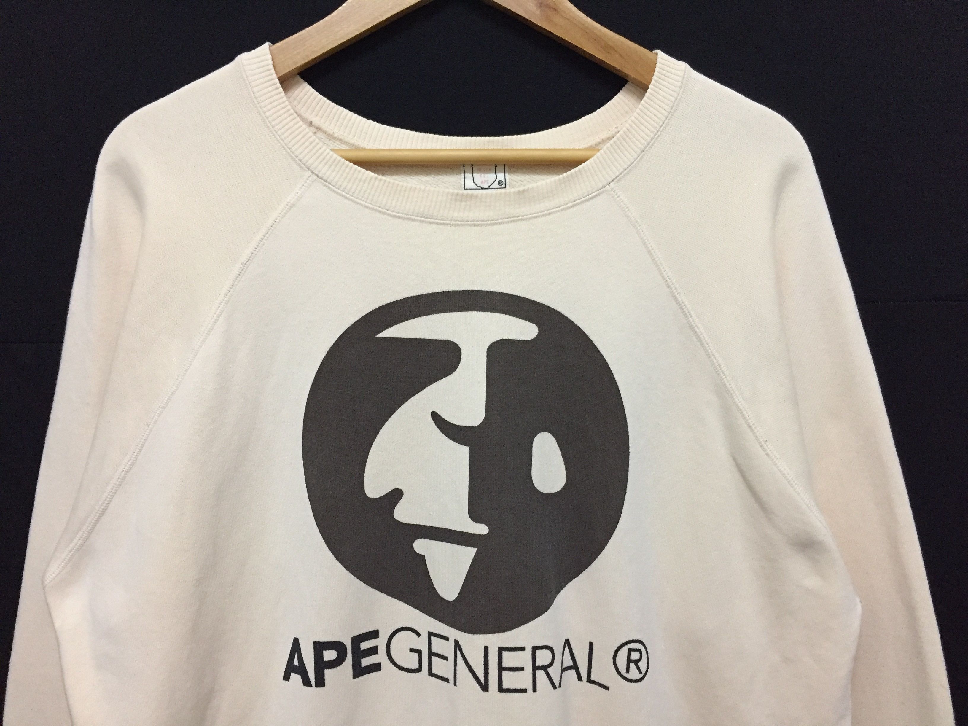 Bape 1999 Ape General crew neck sweatshirt Size US M / EU 48-50 / 2 - 4 Thumbnail