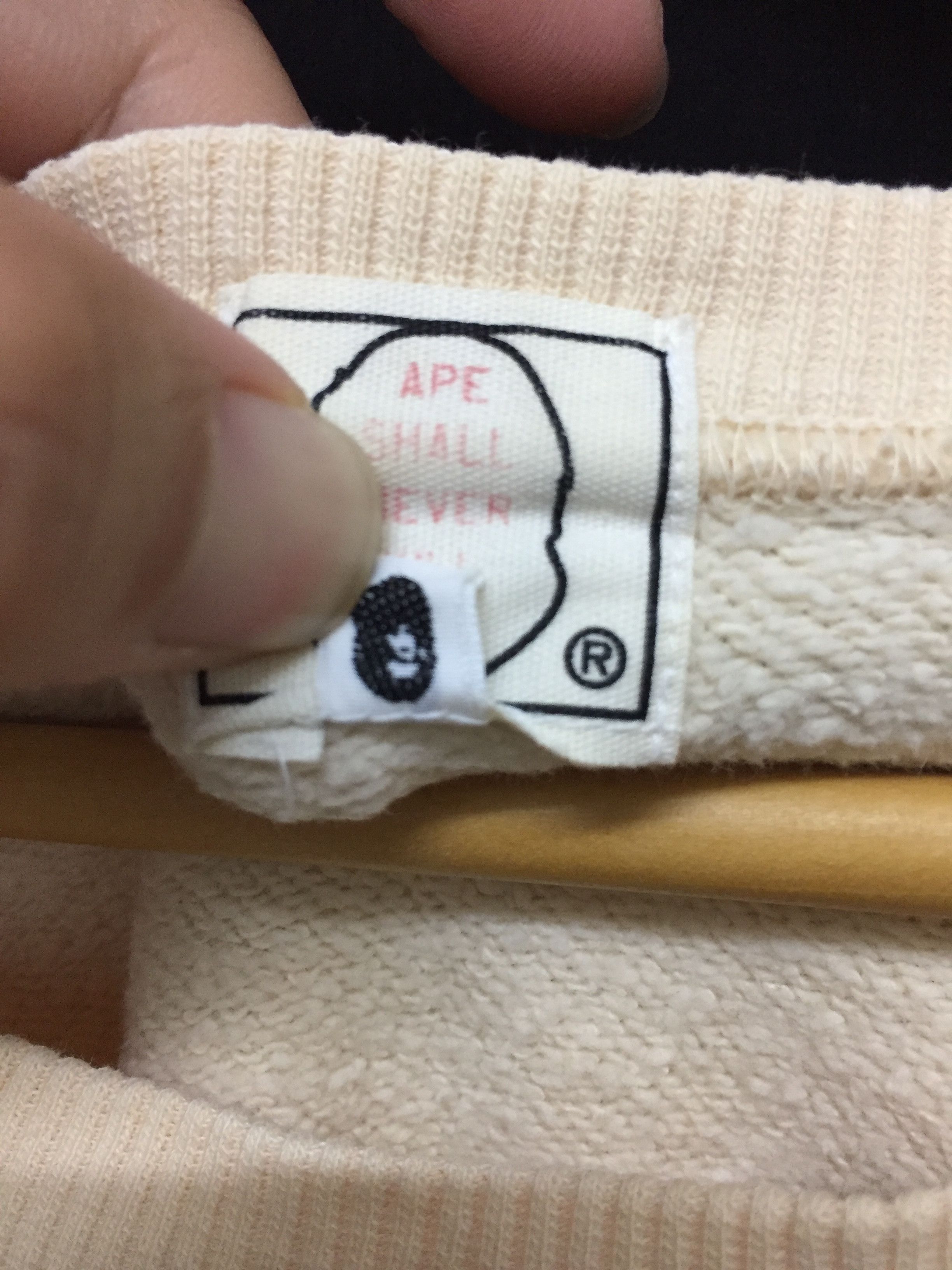 Bape 1999 Ape General crew neck sweatshirt Size US M / EU 48-50 / 2 - 11 Thumbnail