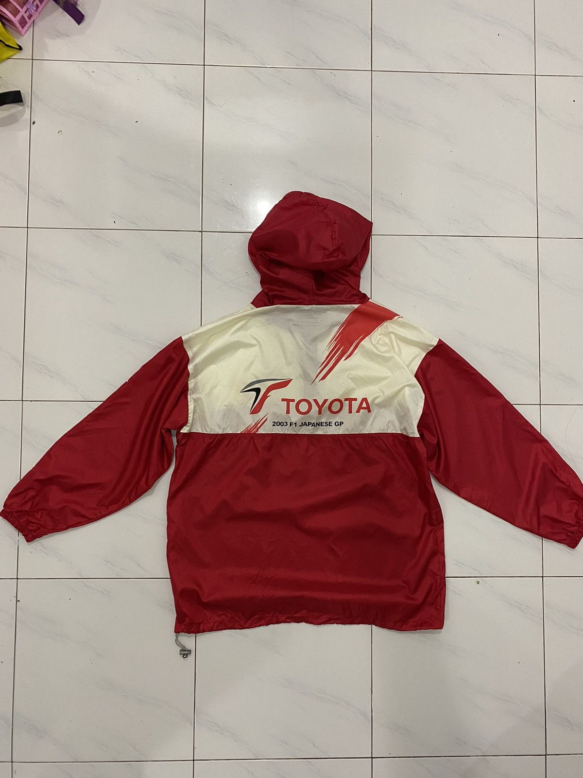 Japanese Brand VTG 2003 Toyota Japan F1 Championshop Size US L / EU 52-54 / 3 - 2 Thumbnail