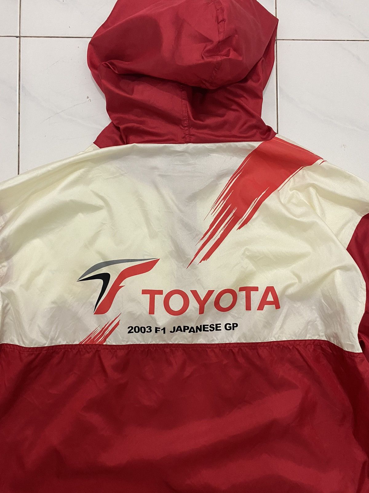 Japanese Brand VTG 2003 Toyota Japan F1 Championshop Size US L / EU 52-54 / 3 - 3 Thumbnail