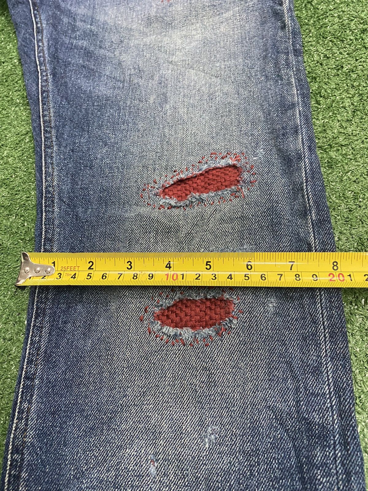 Dolce & Gabbana Dolce & Gabbana Distressed Denim Jeans Size US 34 / EU 50 - 14 Thumbnail