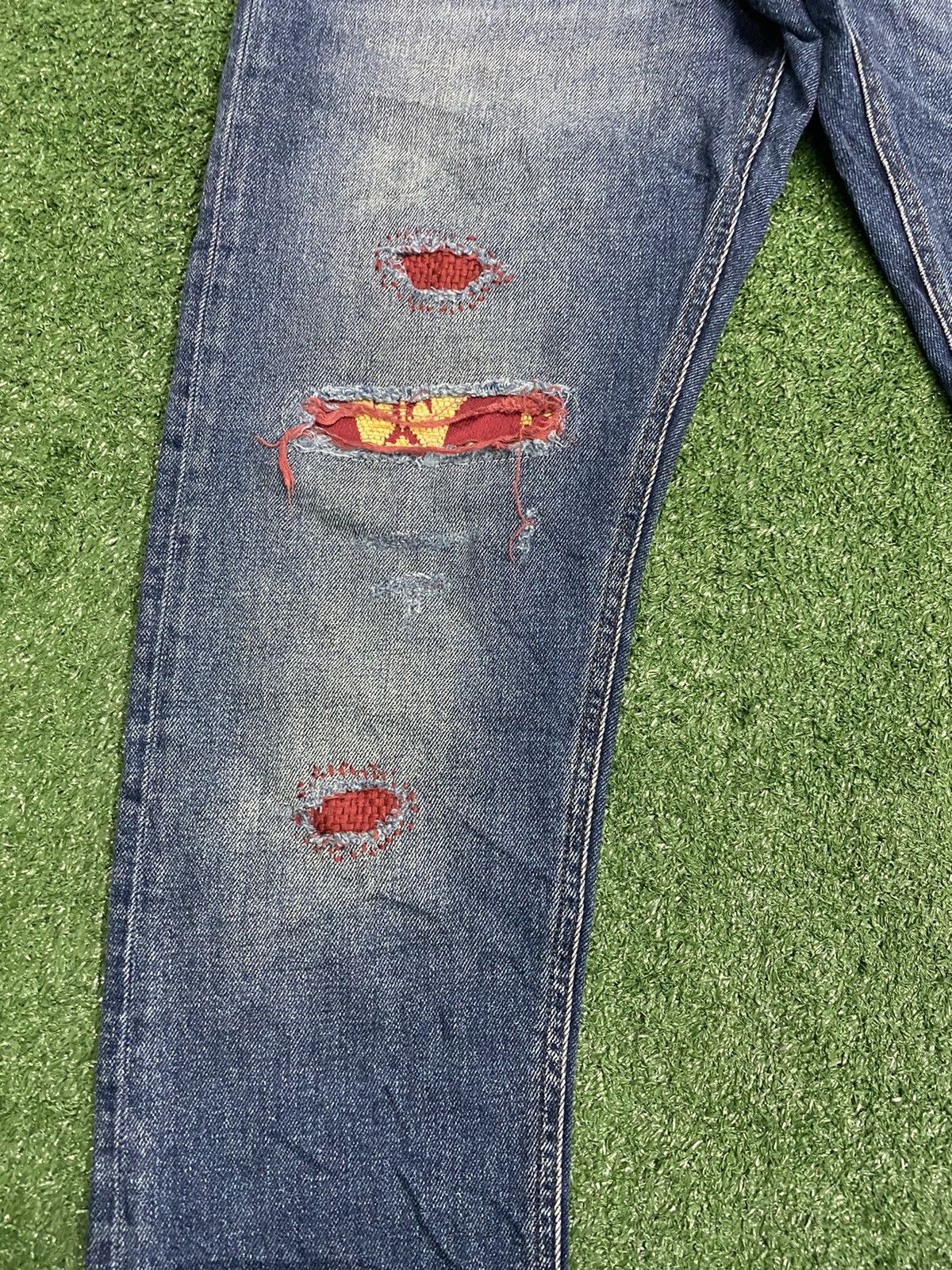 Dolce & Gabbana Dolce & Gabbana Distressed Denim Jeans Size US 34 / EU 50 - 5 Thumbnail
