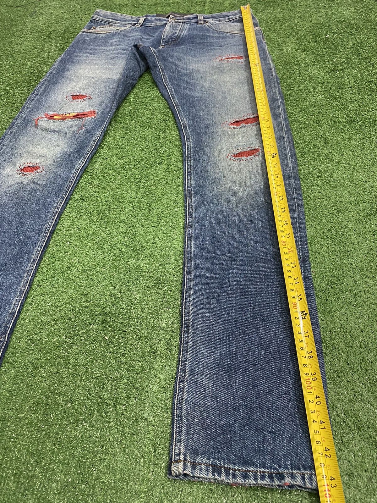 Dolce & Gabbana Dolce & Gabbana Distressed Denim Jeans Size US 34 / EU 50 - 17 Thumbnail
