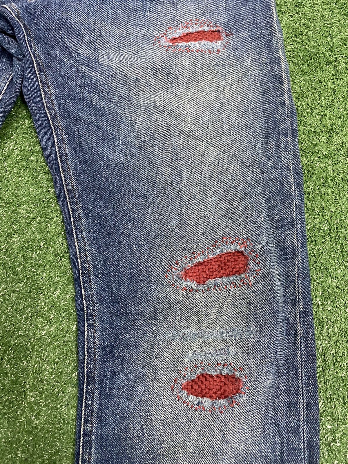 Dolce & Gabbana Dolce & Gabbana Distressed Denim Jeans Size US 34 / EU 50 - 6 Thumbnail