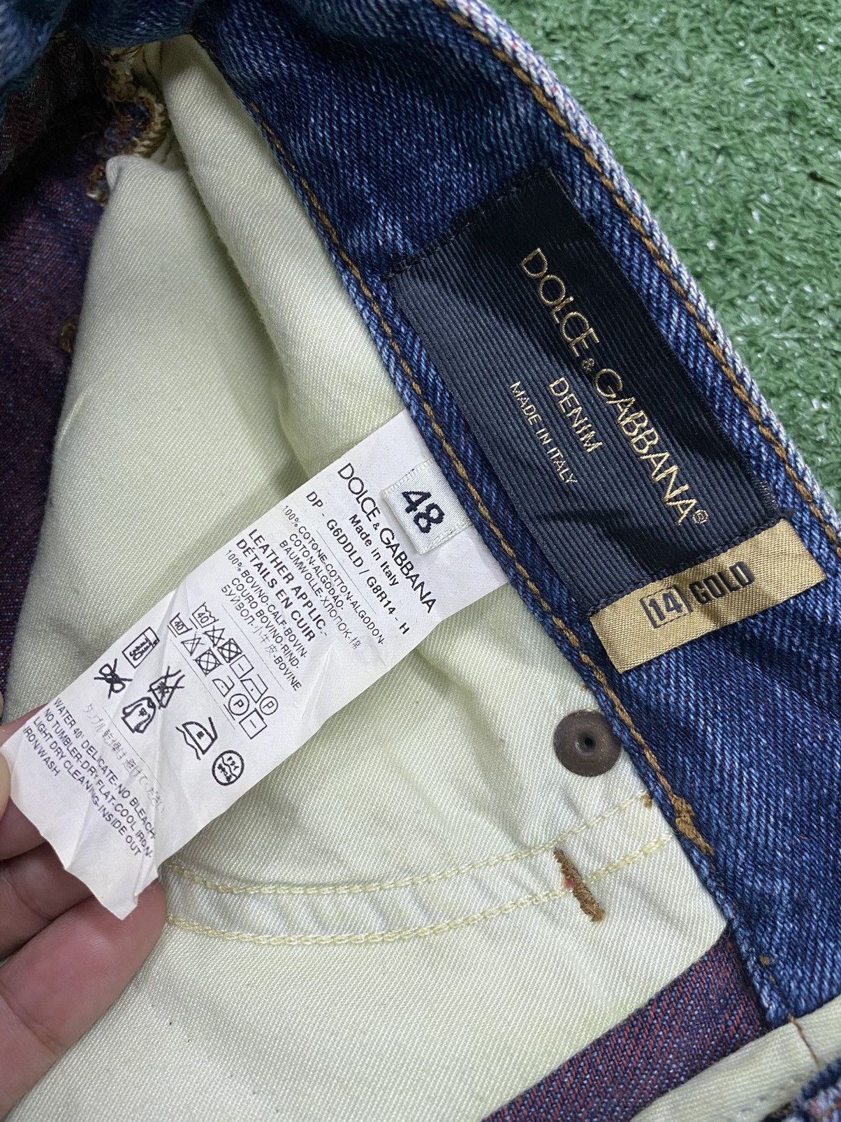 Dolce & Gabbana Dolce & Gabbana Distressed Denim Jeans Size US 34 / EU 50 - 8 Thumbnail