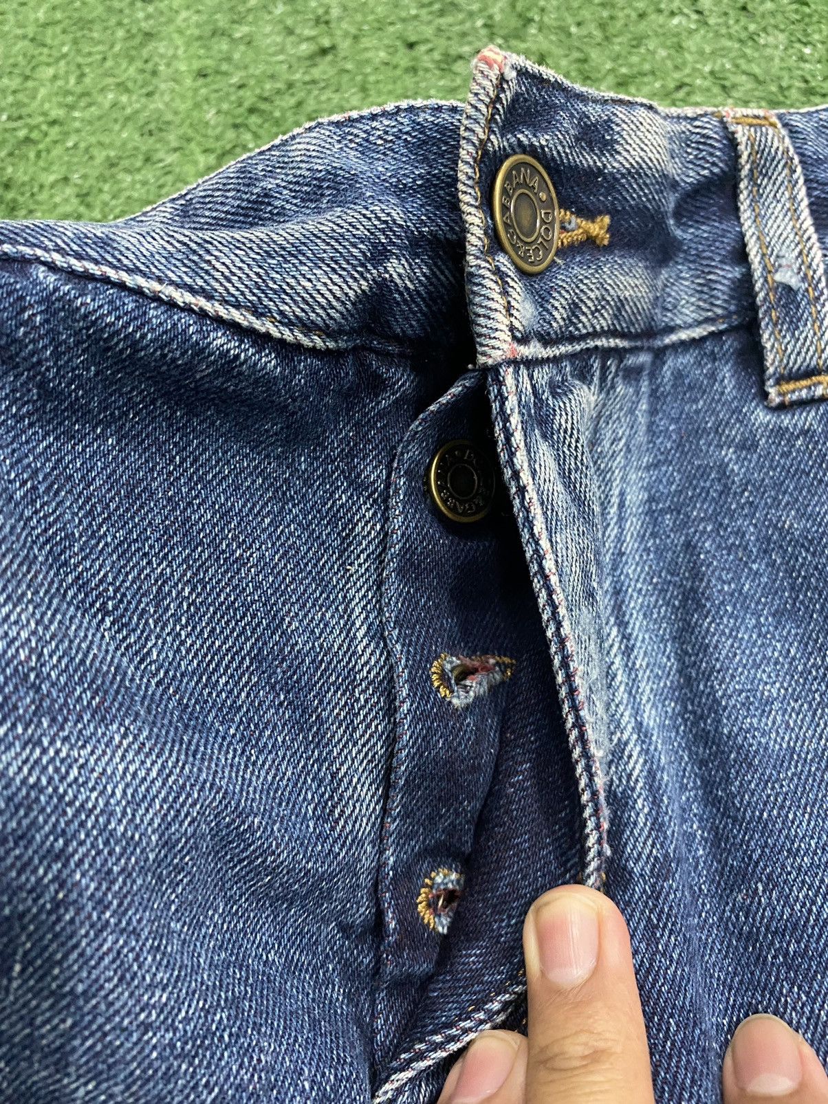 Dolce & Gabbana Dolce & Gabbana Distressed Denim Jeans Size US 34 / EU 50 - 10 Thumbnail